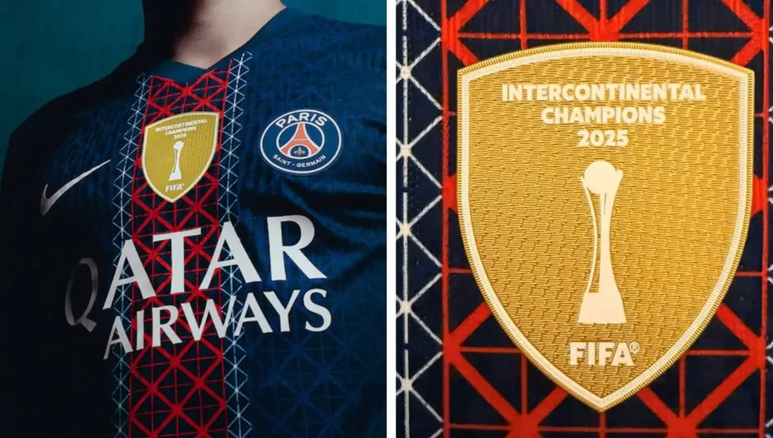 Le badge Intercontinental 2025 du PSG : histoire d'un écusson doré
