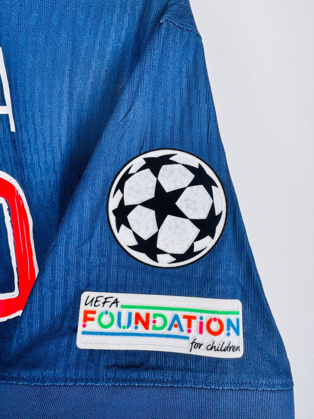 PSG FOOTBALL JERSEY 1997/1998 HOME - NGOTTY #4 (S)