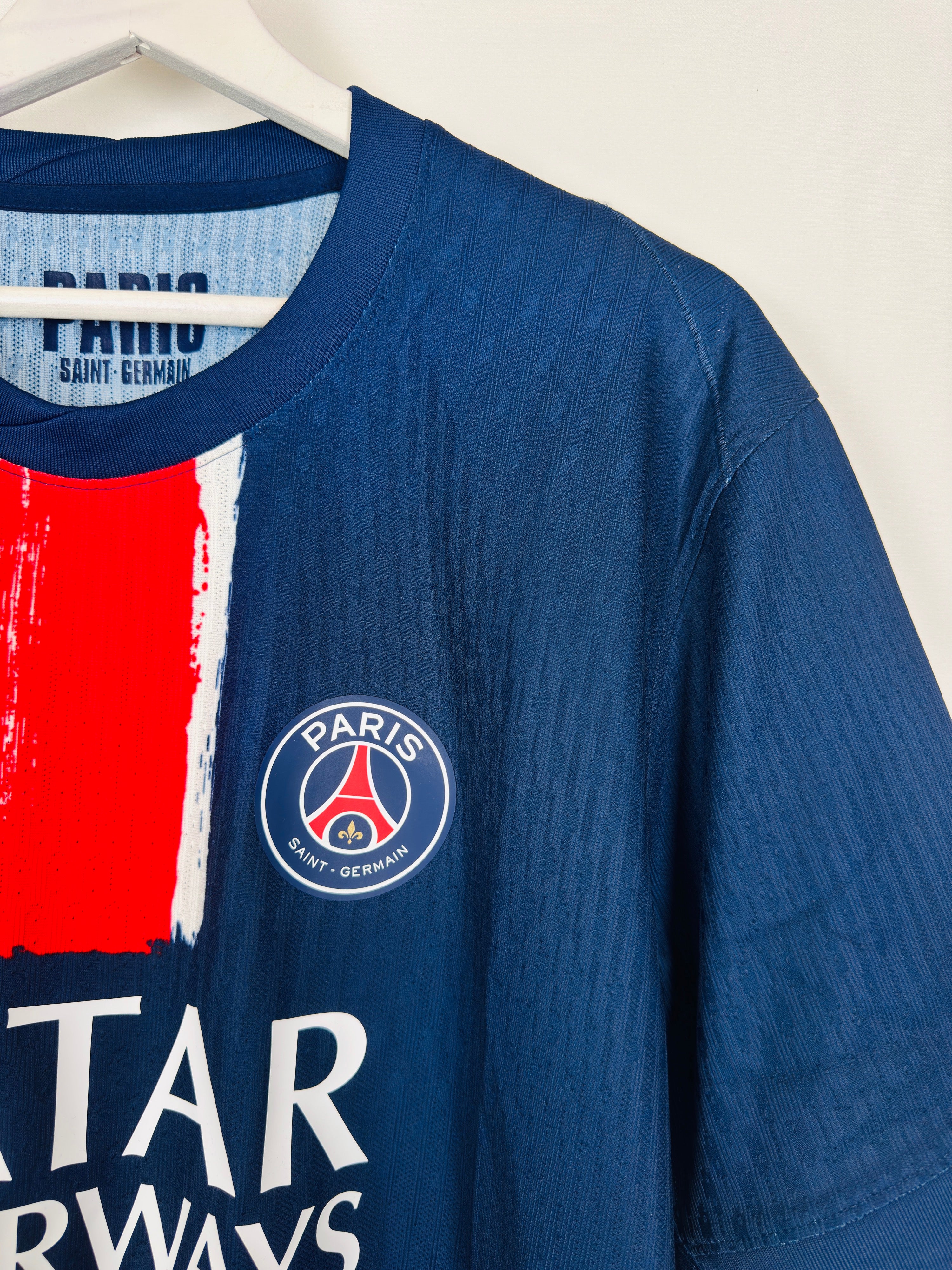 PSG FOOTBALL JERSEY 1997/1998 HOME - NGOTTY #4 (S)