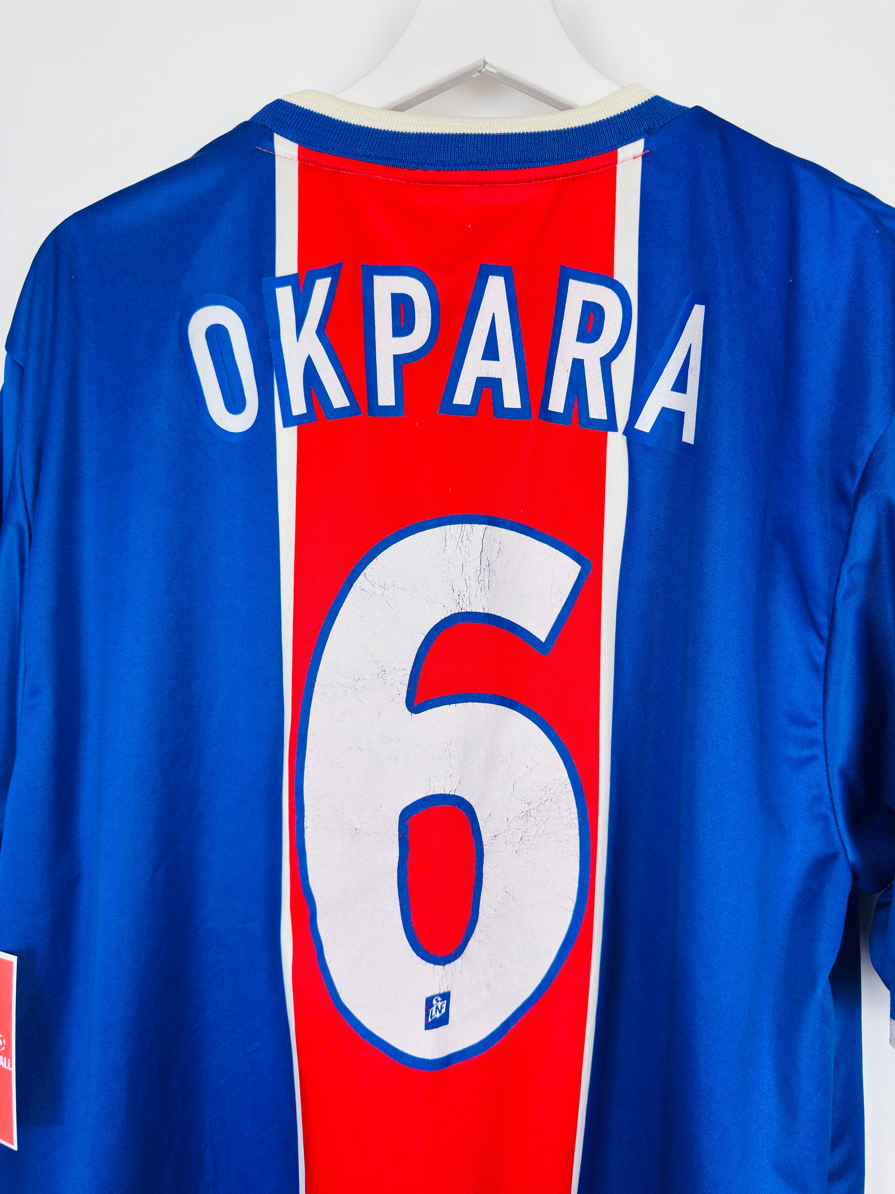 MAILLOT DE FOOTBALL PSG 1999/2000 DOMICILE - OKPARA #6 (XL)