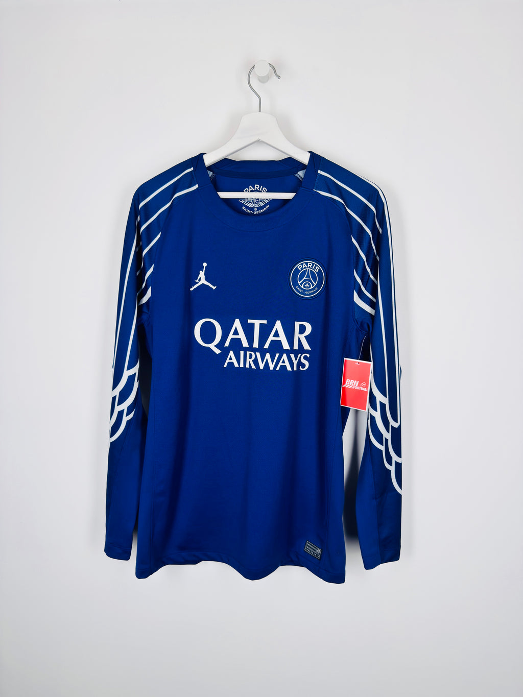 PSG FOOTBALL JERSEY 1997/1998 HOME - NGOTTY #4 (S)