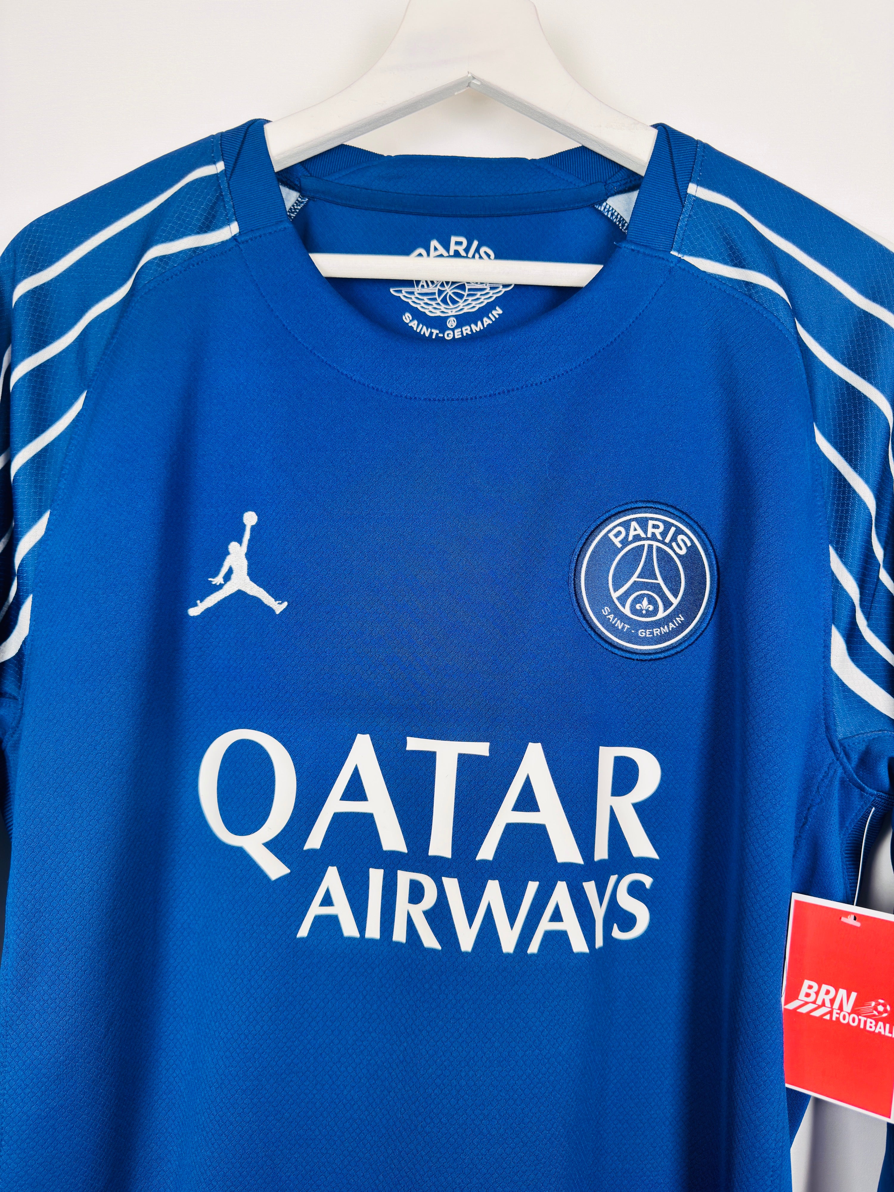 PSG FOOTBALL JERSEY 1997/1998 HOME - NGOTTY #4 (S)
