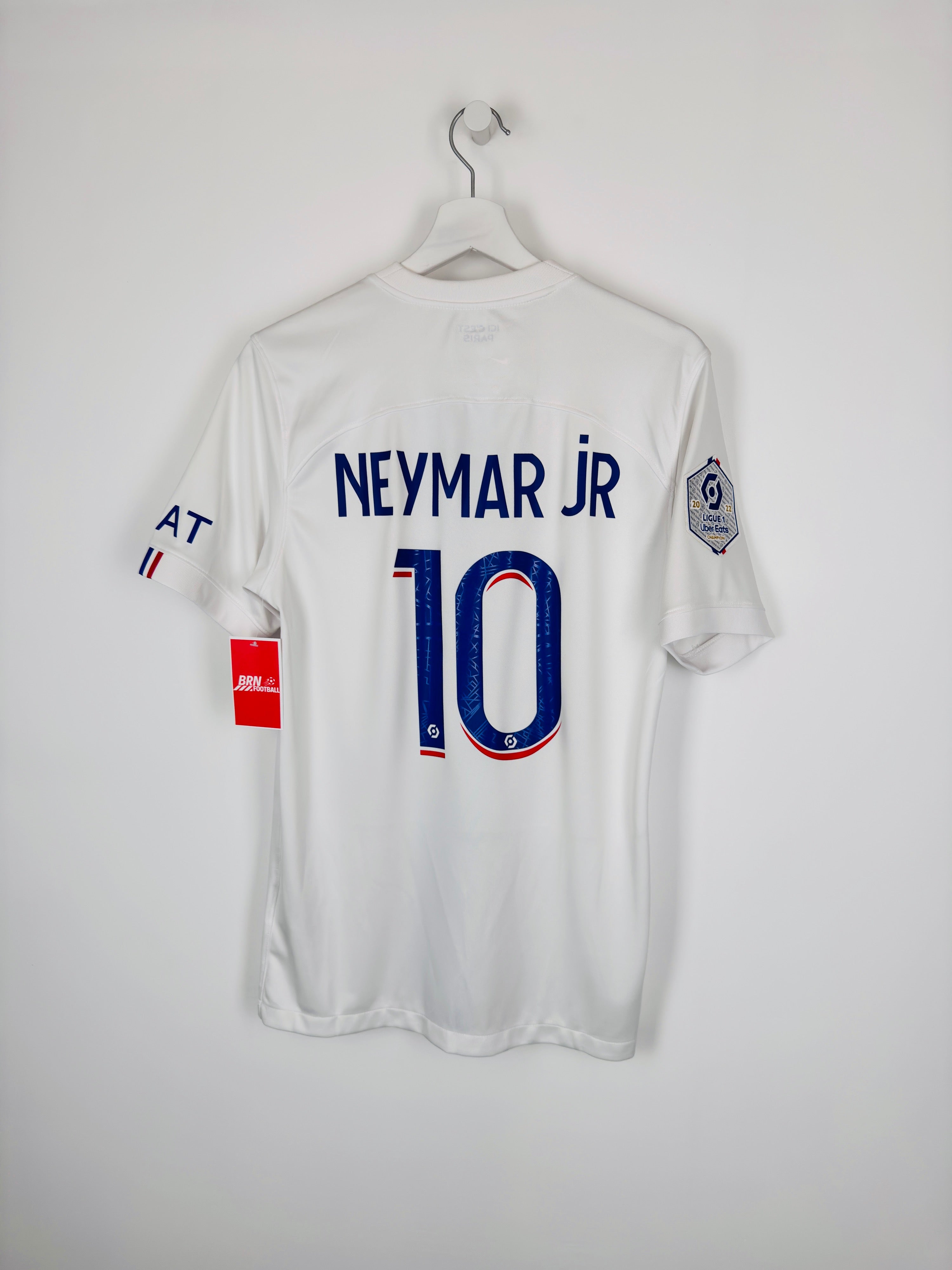 PSG FOOTBALL JERSEY 1997/1998 HOME - NGOTTY #4 (S)