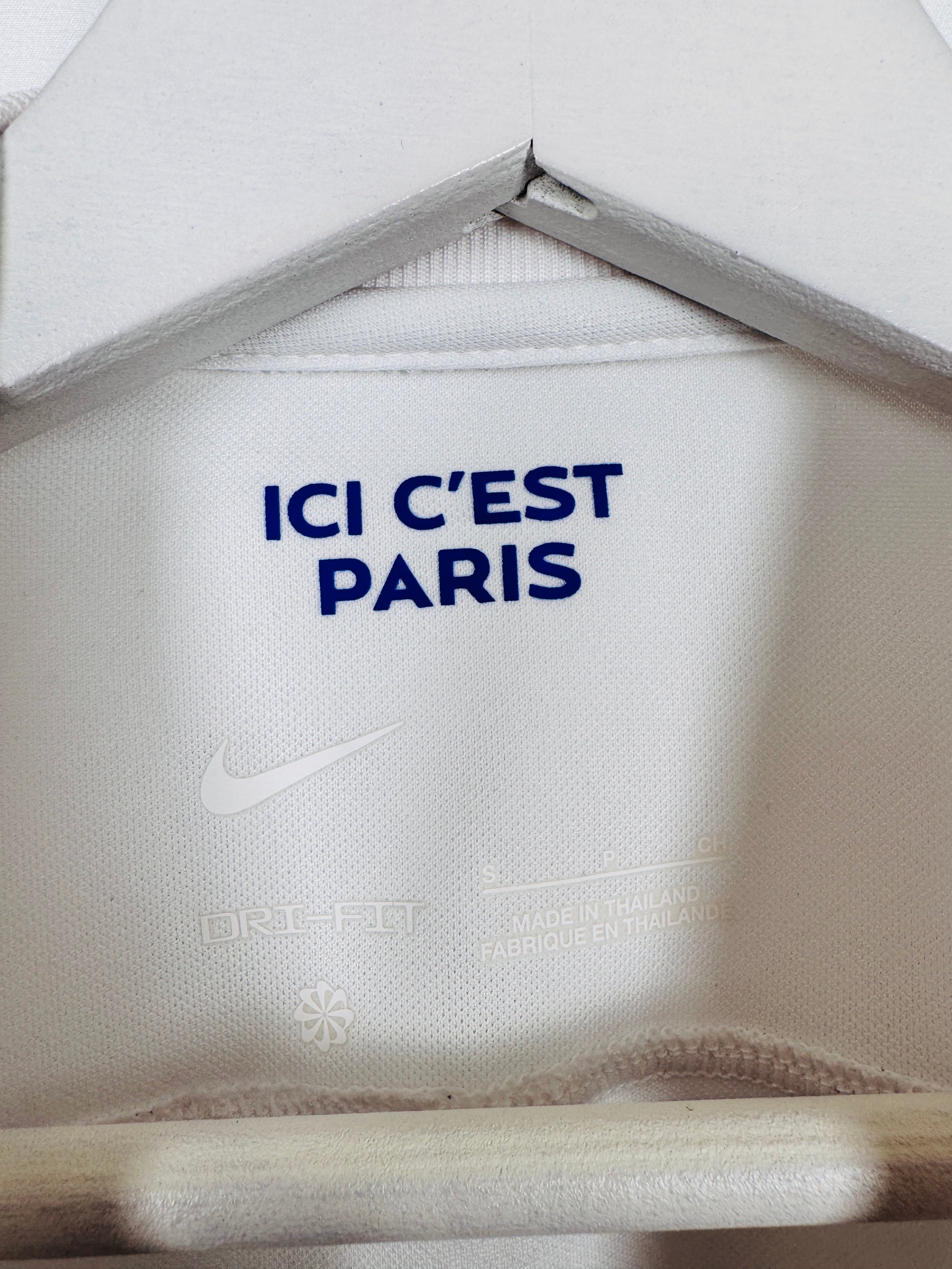 PSG FOOTBALL JERSEY 1997/1998 HOME - NGOTTY #4 (S)