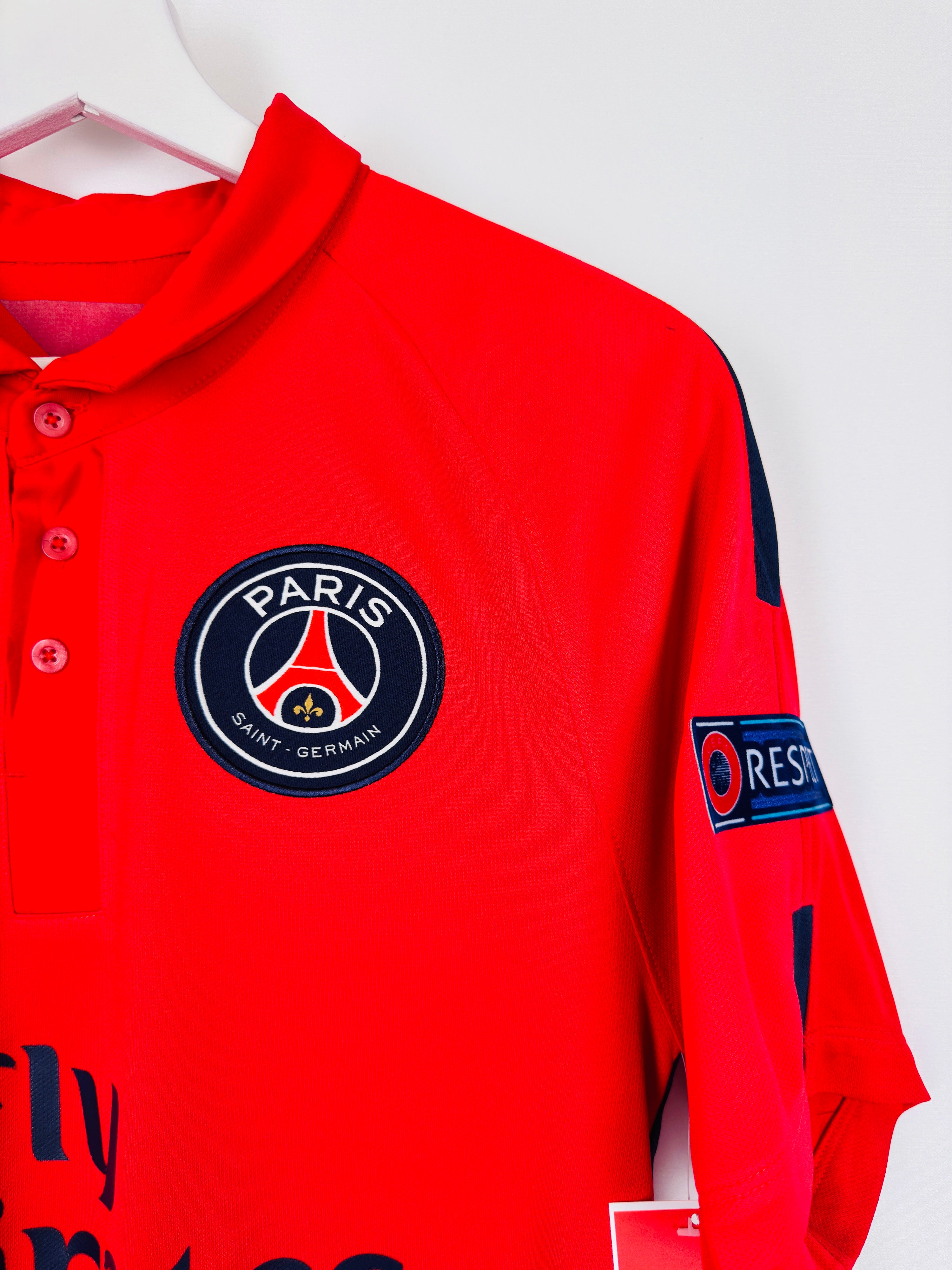 PSG FOOTBALL JERSEY 1997/1998 HOME - NGOTTY #4 (S)