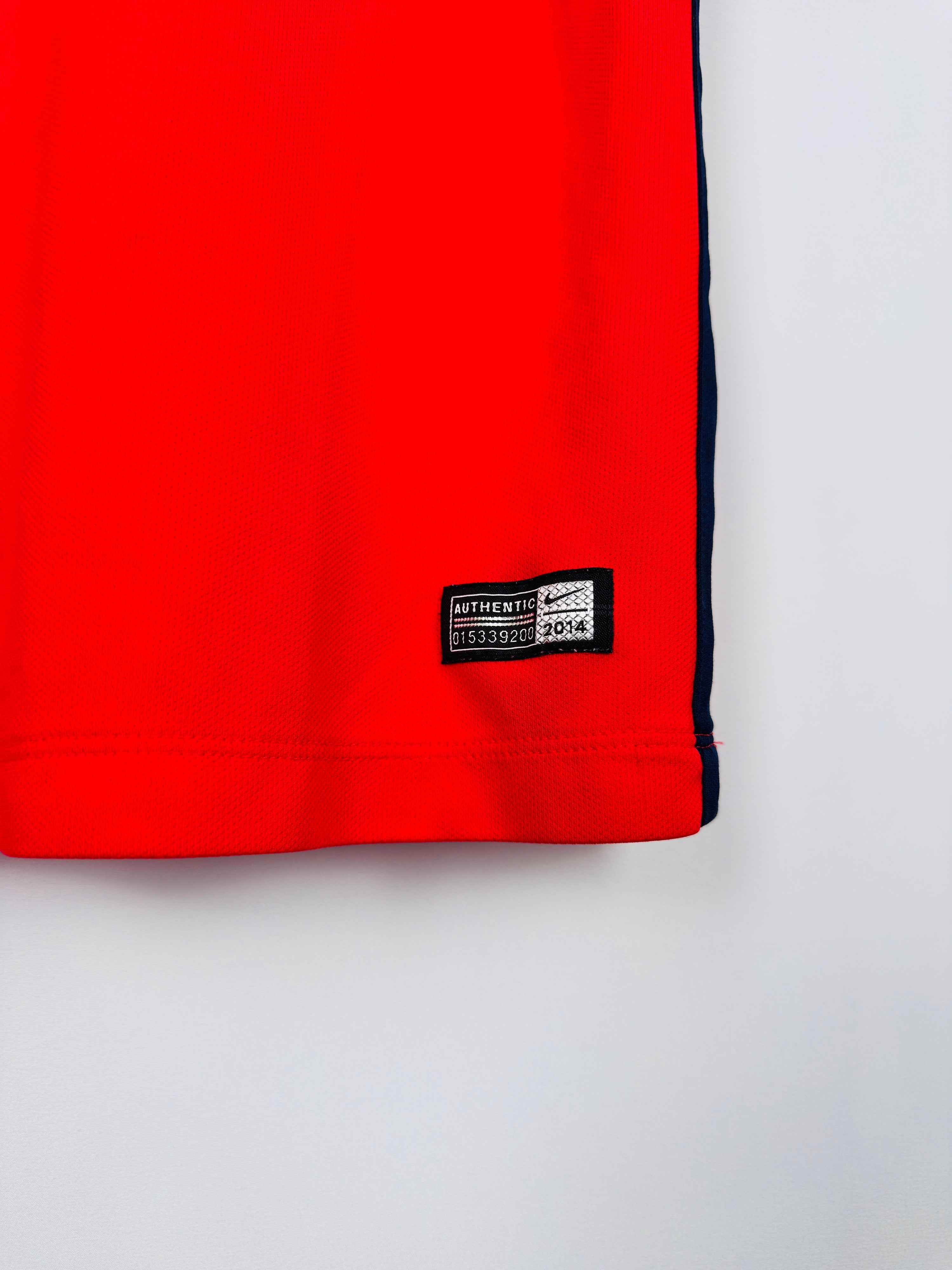 PSG FOOTBALL JERSEY 1997/1998 HOME - NGOTTY #4 (S)