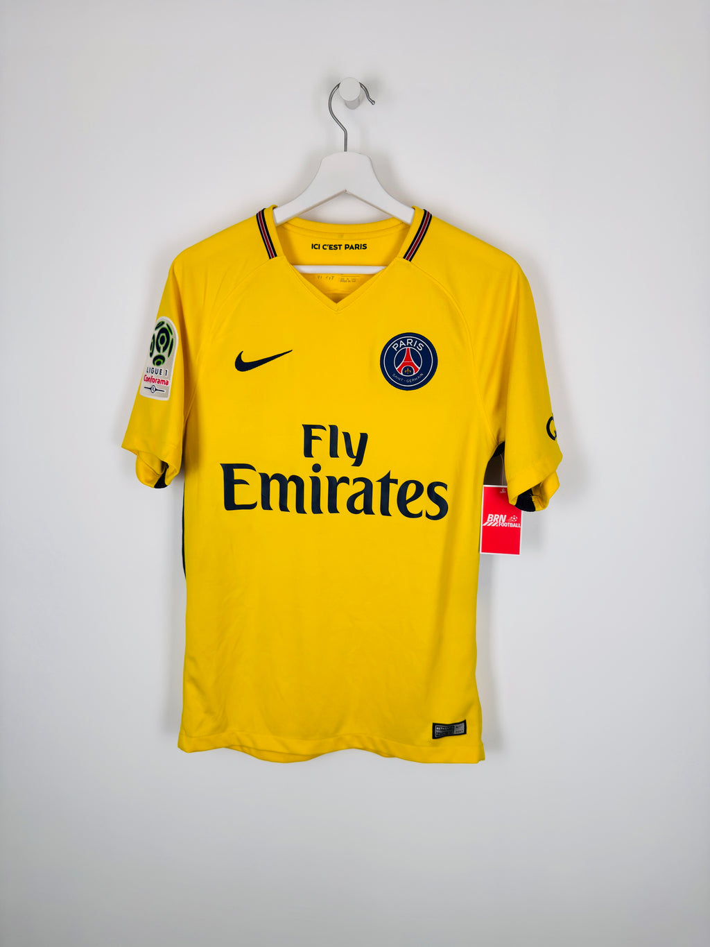PSG FOOTBALL JERSEY 1997/1998 HOME - NGOTTY #4 (S)