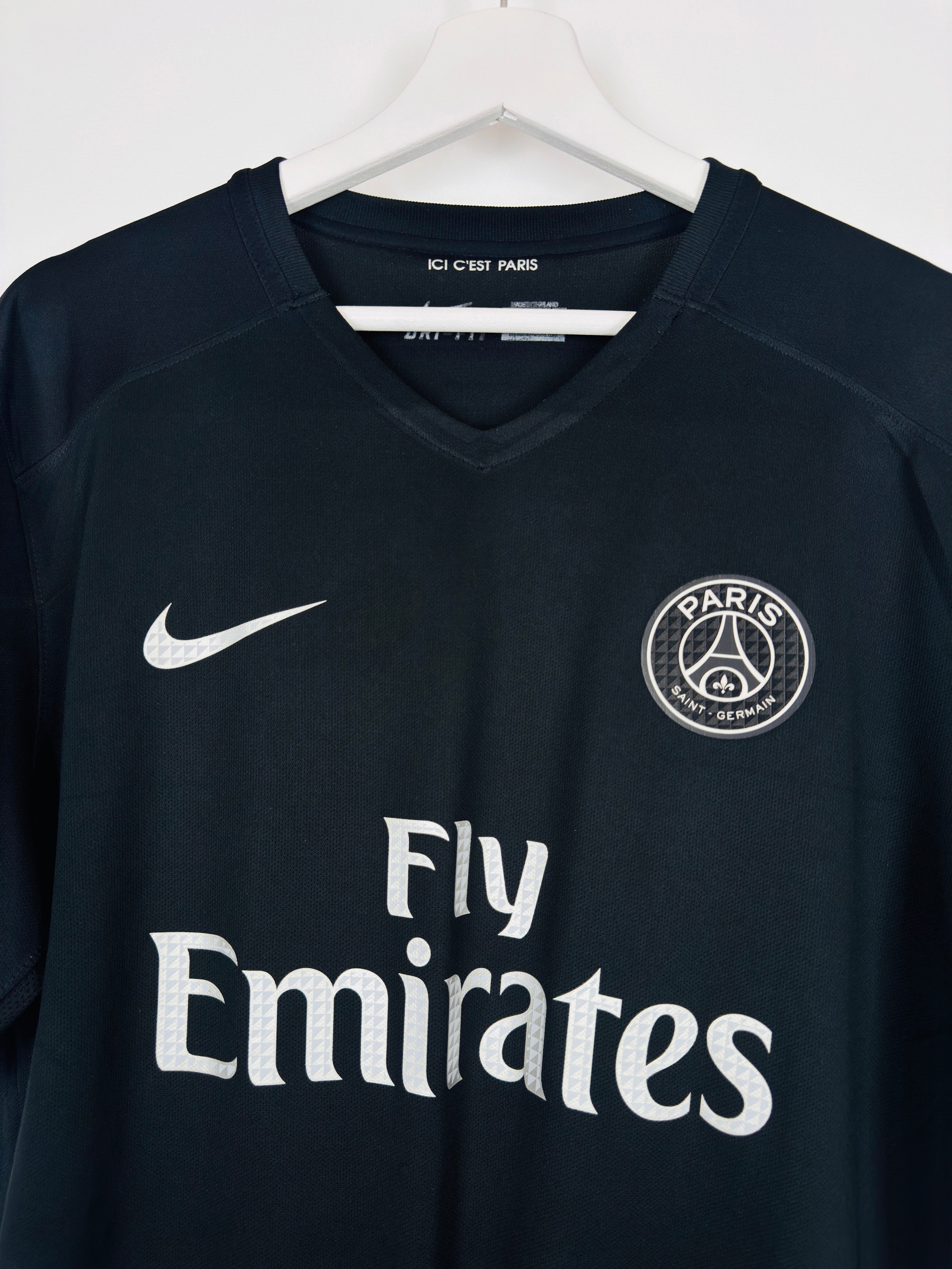 PSG FOOTBALL JERSEY 1997/1998 HOME - NGOTTY #4 (S)