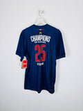 PSG FOOTBALL JERSEY 1997/1998 HOME - NGOTTY #4 (S)