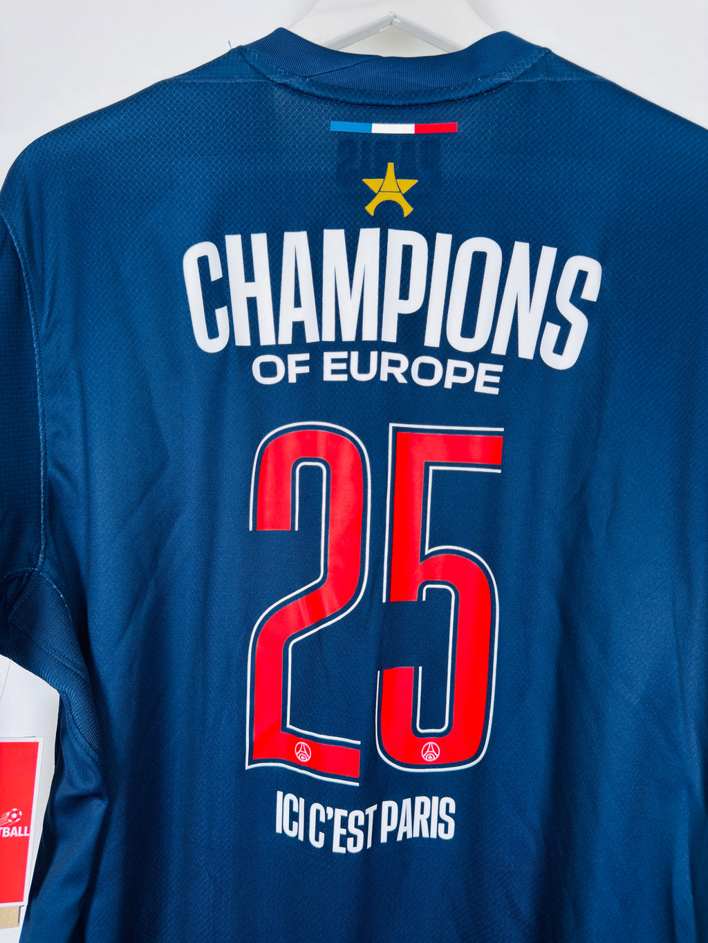 PSG FOOTBALL JERSEY 1997/1998 HOME - NGOTTY #4 (S)