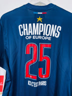 PSG FOOTBALL JERSEY 1997/1998 HOME - NGOTTY #4 (S)