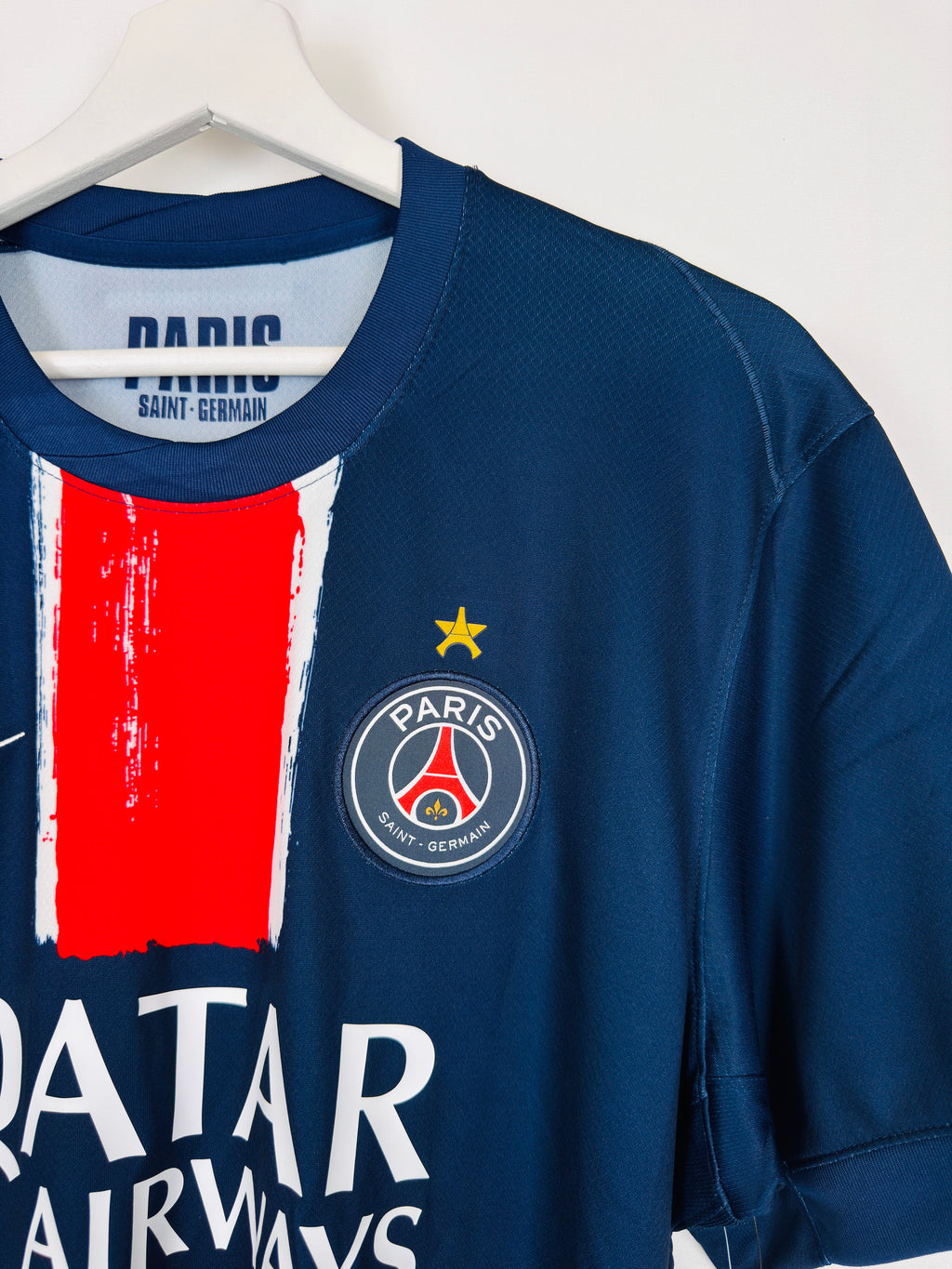 PSG FOOTBALL JERSEY 1997/1998 HOME - NGOTTY #4 (S)