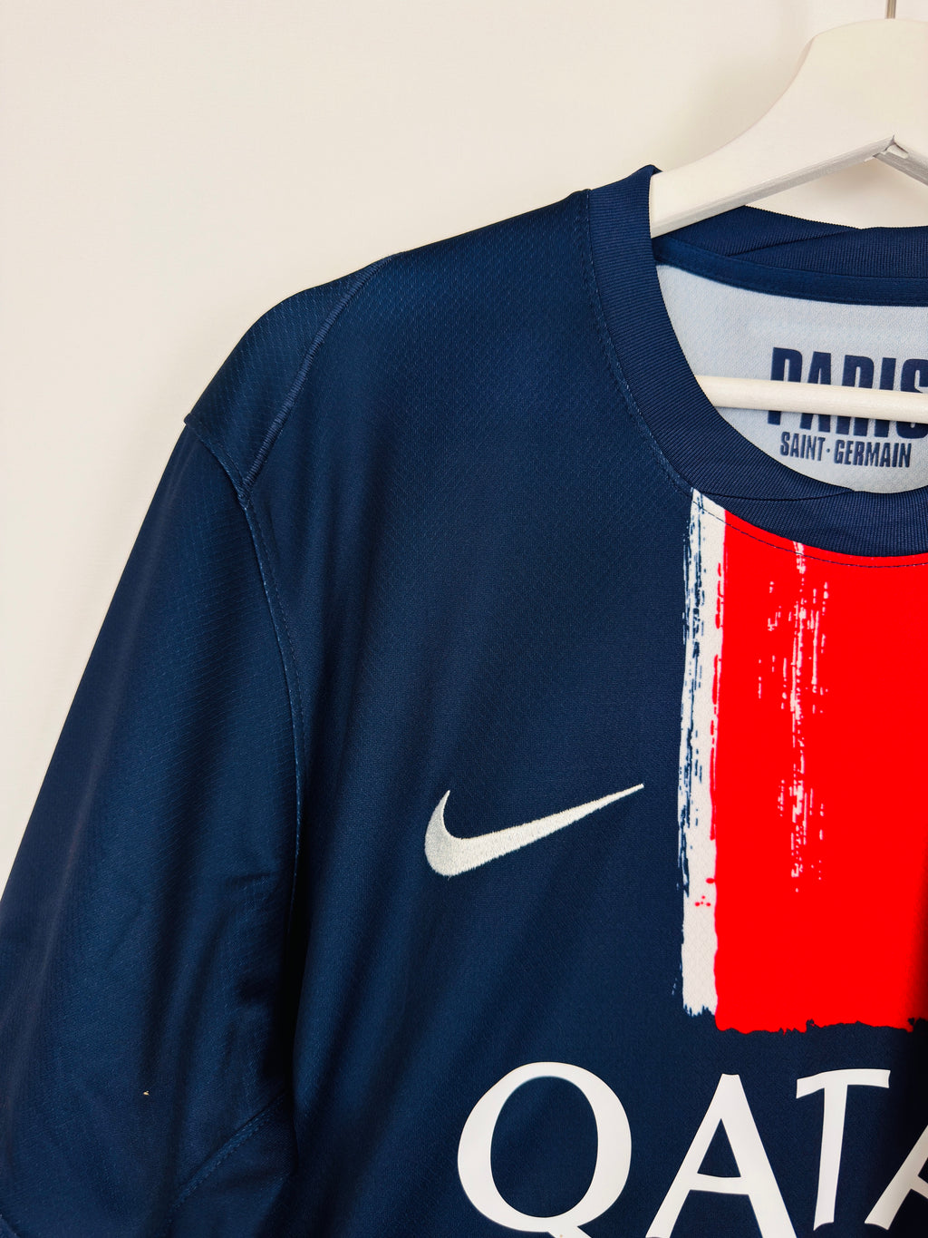 PSG FOOTBALL JERSEY 1997/1998 HOME - NGOTTY #4 (S)