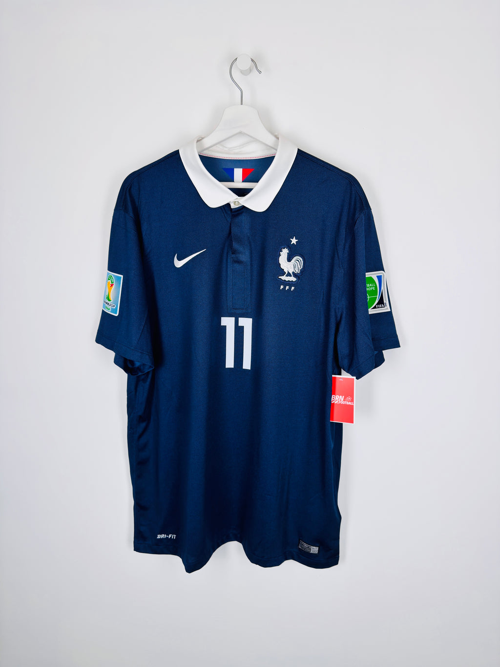 PSG FOOTBALL JERSEY 1997/1998 HOME - NGOTTY #4 (S)
