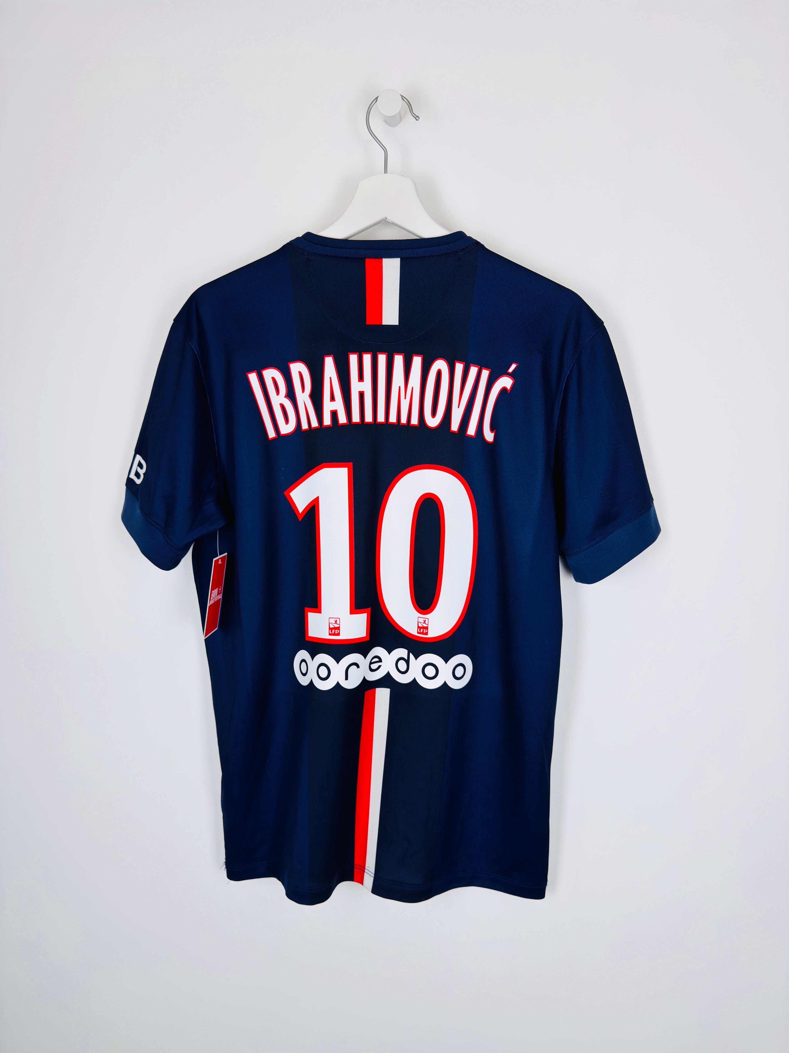 PSG FOOTBALL JERSEY 1997/1998 HOME - NGOTTY #4 (S)