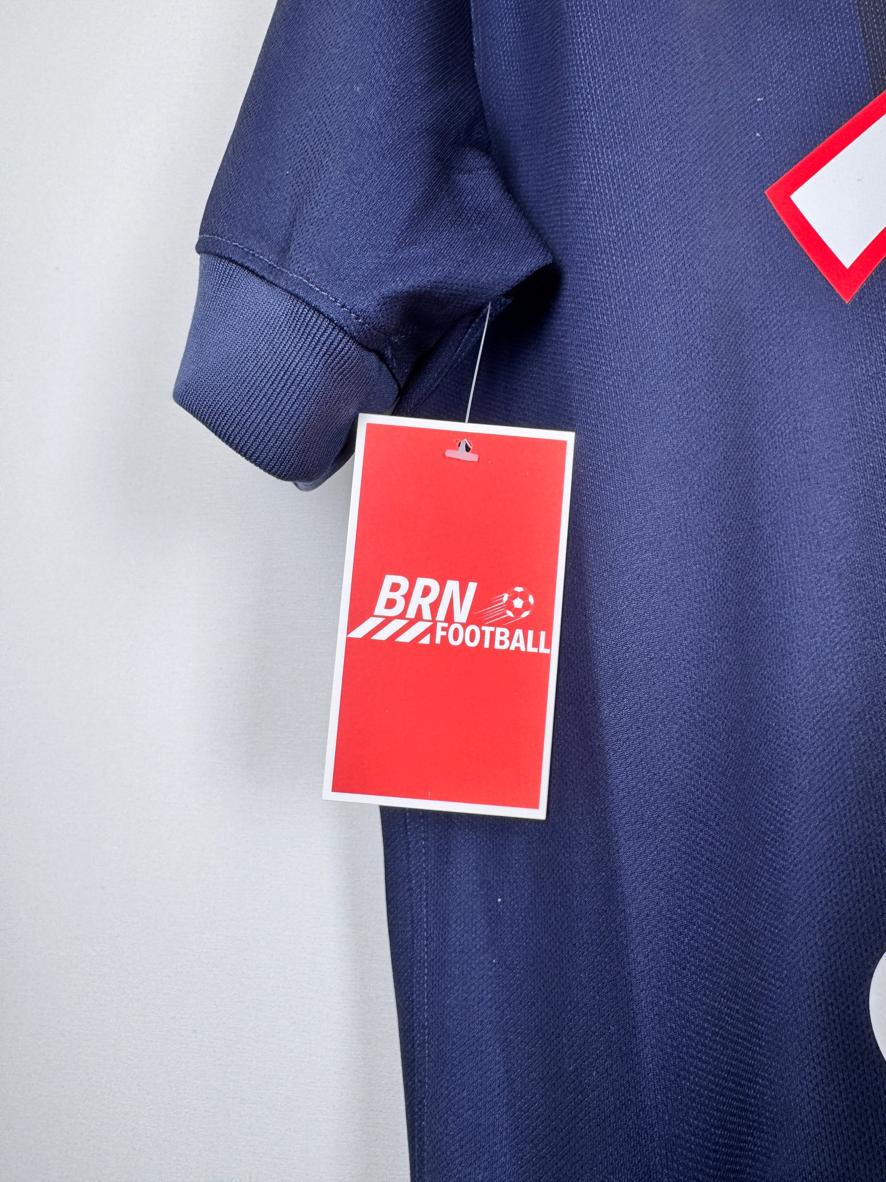 PSG FOOTBALL JERSEY 1997/1998 HOME - NGOTTY #4 (S)