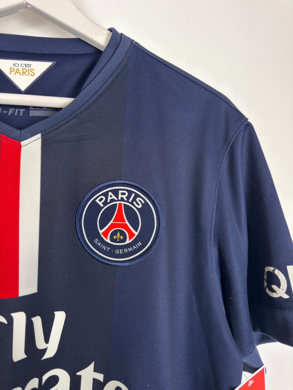 PSG FOOTBALL JERSEY 1997/1998 HOME - NGOTTY #4 (S)