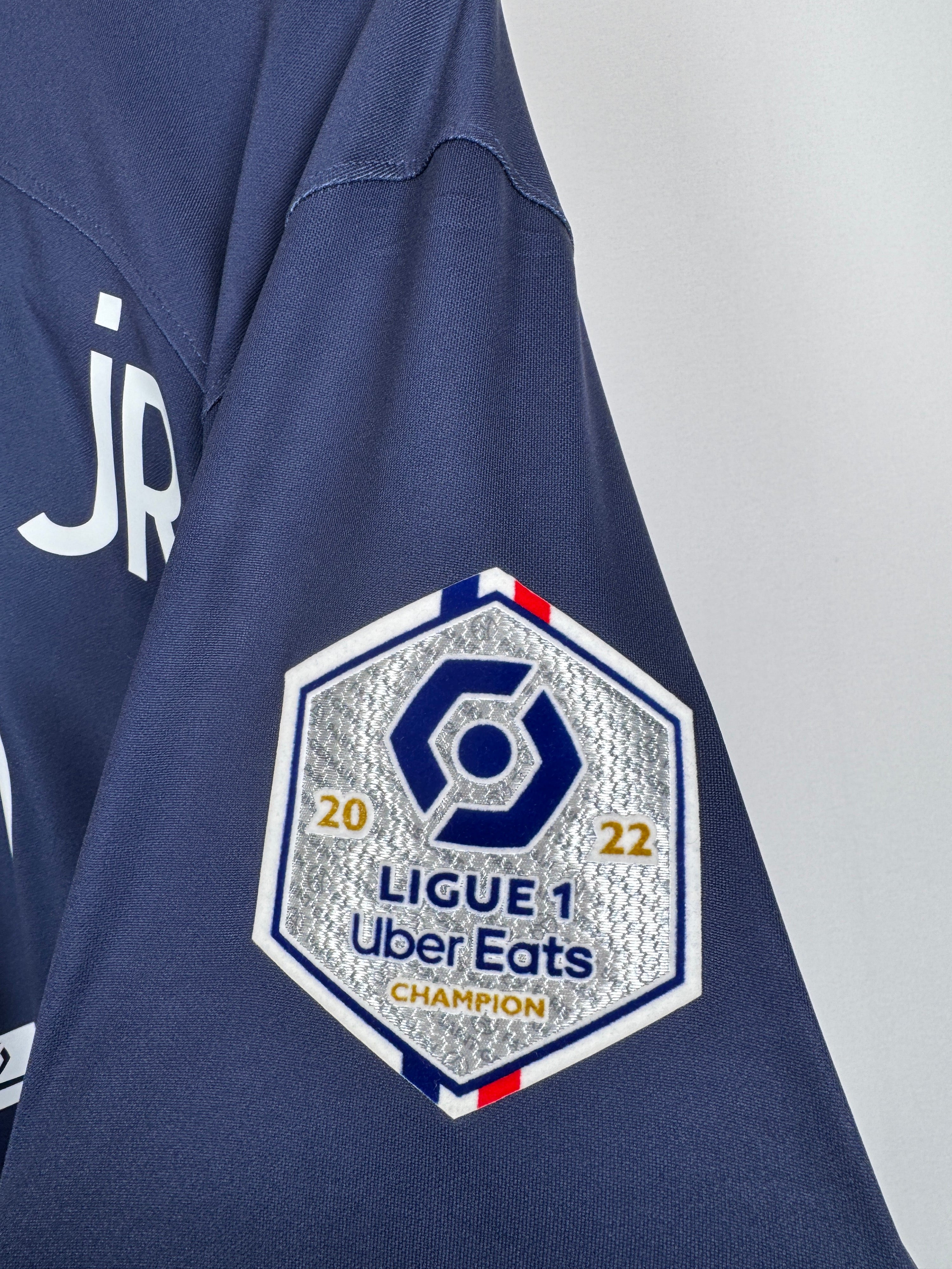 PSG FOOTBALL JERSEY 1997/1998 HOME - NGOTTY #4 (S)