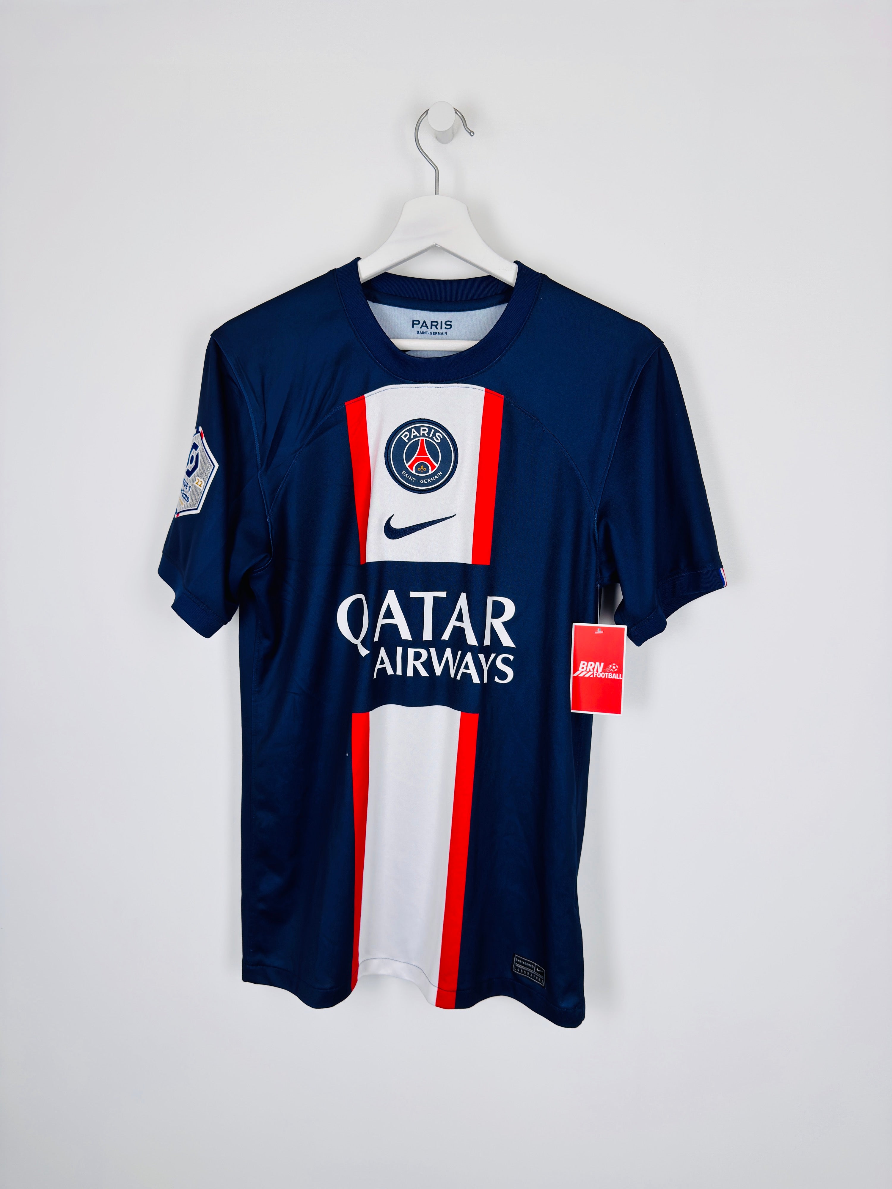 PSG FOOTBALL JERSEY 1997/1998 HOME - NGOTTY #4 (S)