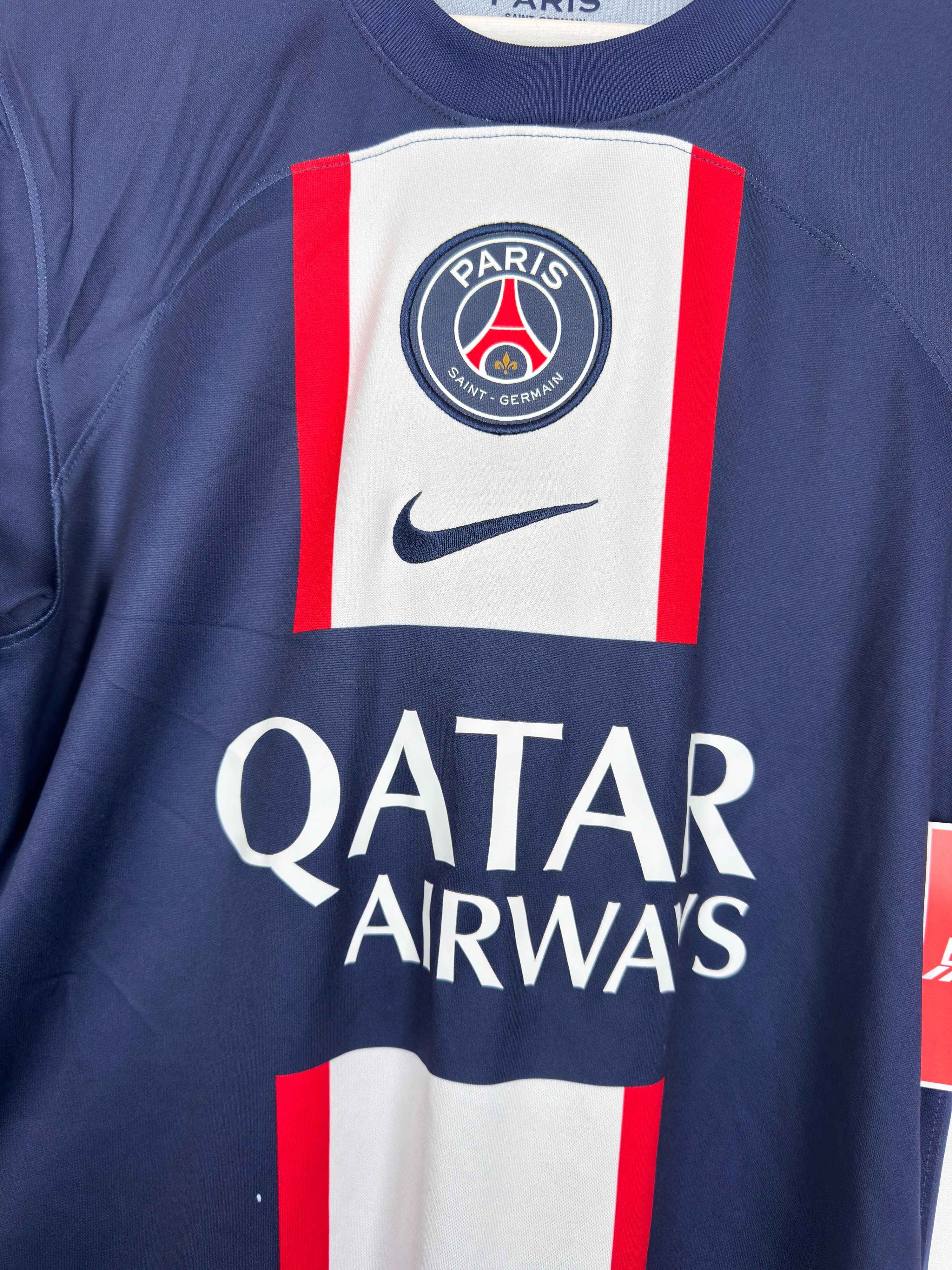 PSG FOOTBALL JERSEY 1997/1998 HOME - NGOTTY #4 (S)