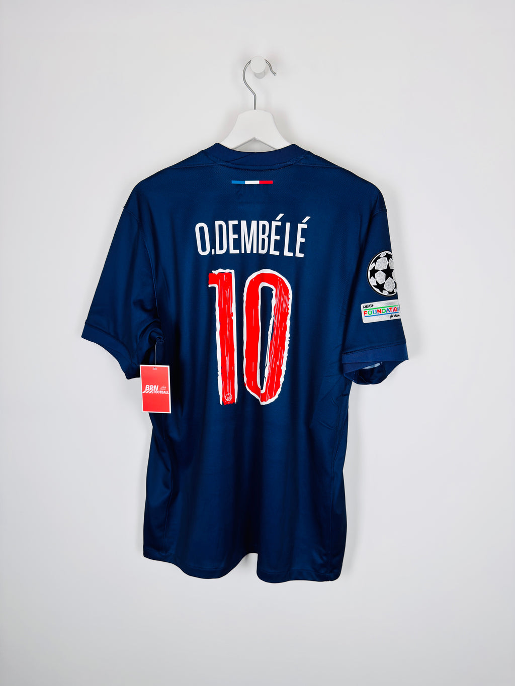 PSG FOOTBALL JERSEY 1997/1998 HOME - NGOTTY #4 (S)
