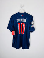 PSG FOOTBALL JERSEY 1997/1998 HOME - NGOTTY #4 (S)