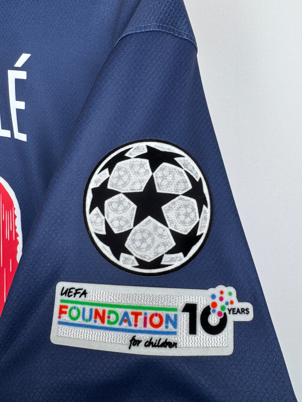PSG FOOTBALL JERSEY 1997/1998 HOME - NGOTTY #4 (S)