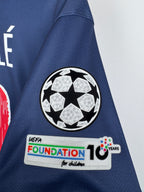 PSG FOOTBALL JERSEY 1997/1998 HOME - NGOTTY #4 (S)