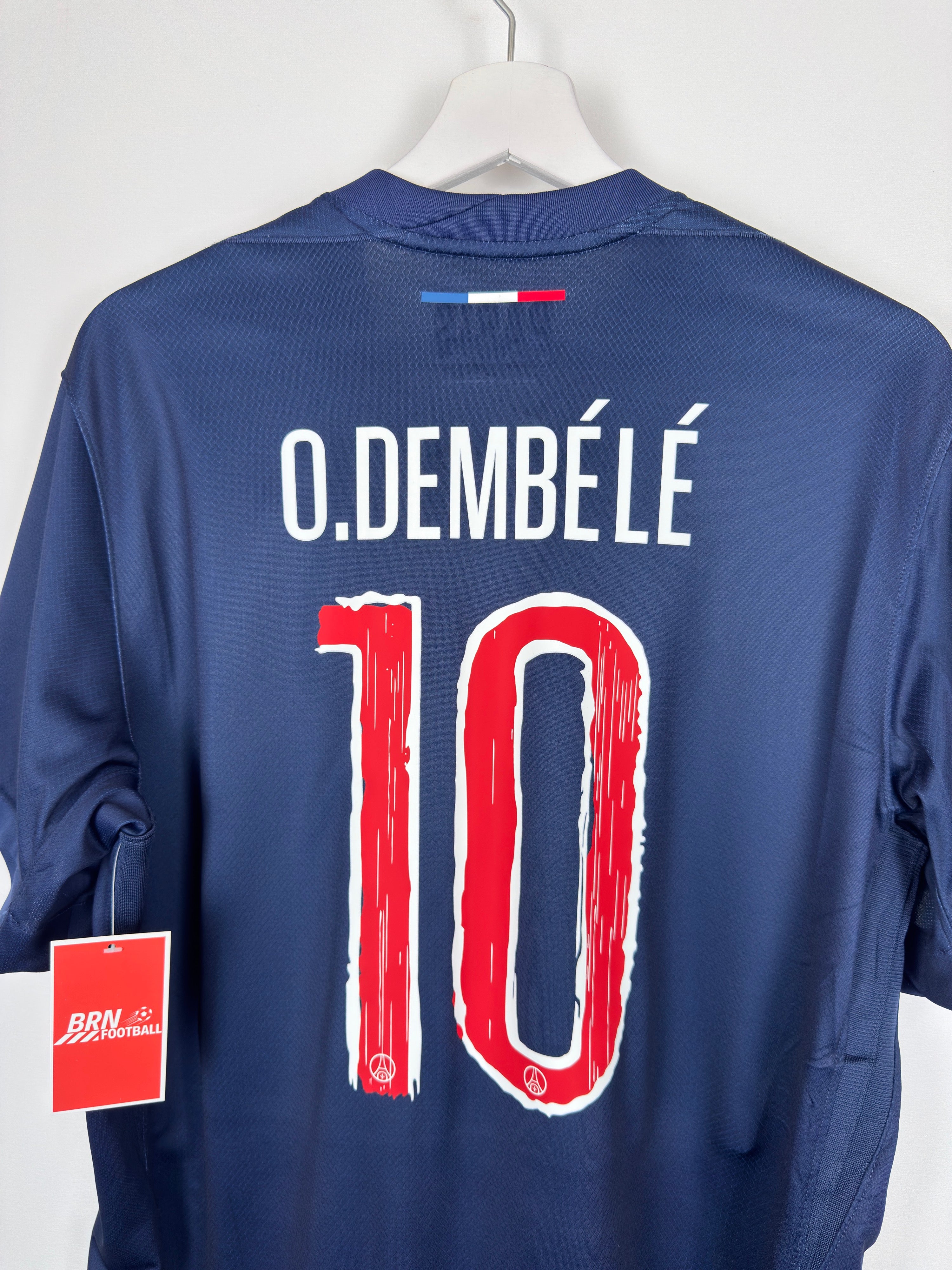 PSG FOOTBALL JERSEY 1997/1998 HOME - NGOTTY #4 (S)