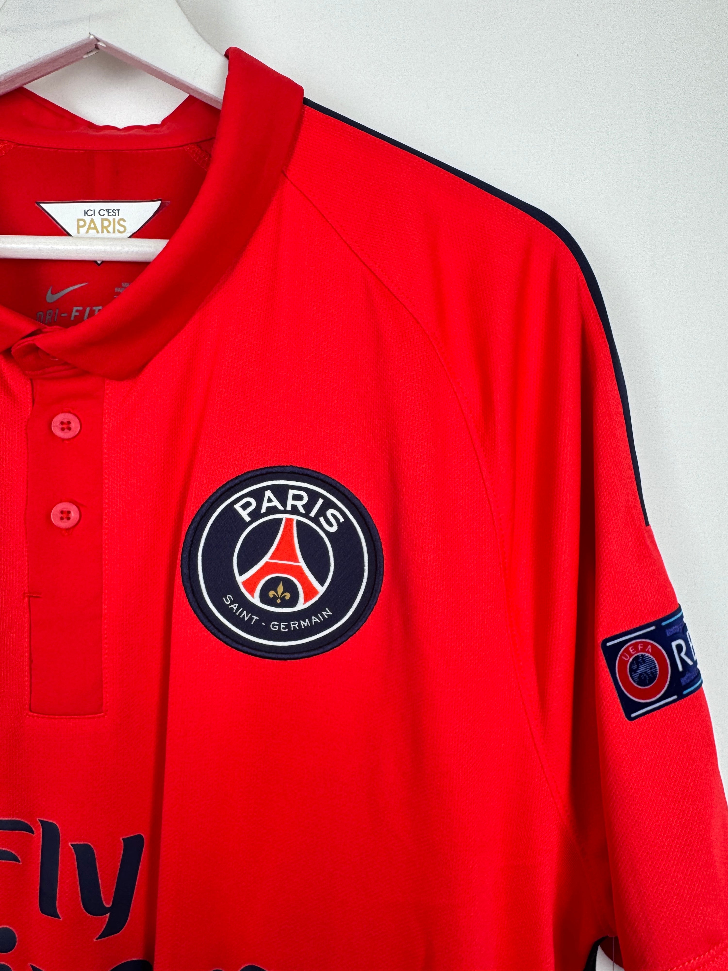 PSG FOOTBALL JERSEY 1997/1998 HOME - NGOTTY #4 (S)