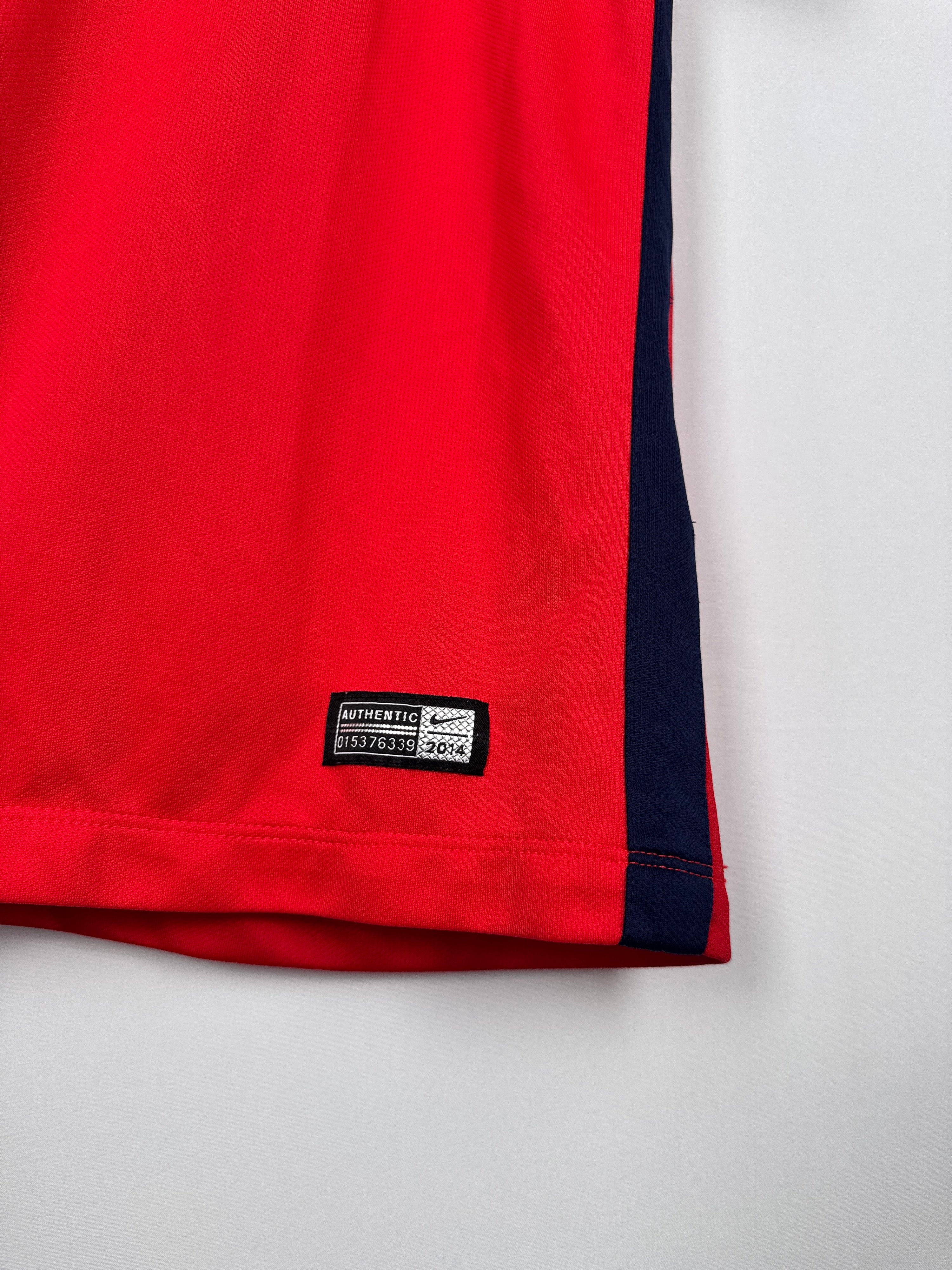 PSG FOOTBALL JERSEY 1997/1998 HOME - NGOTTY #4 (S)