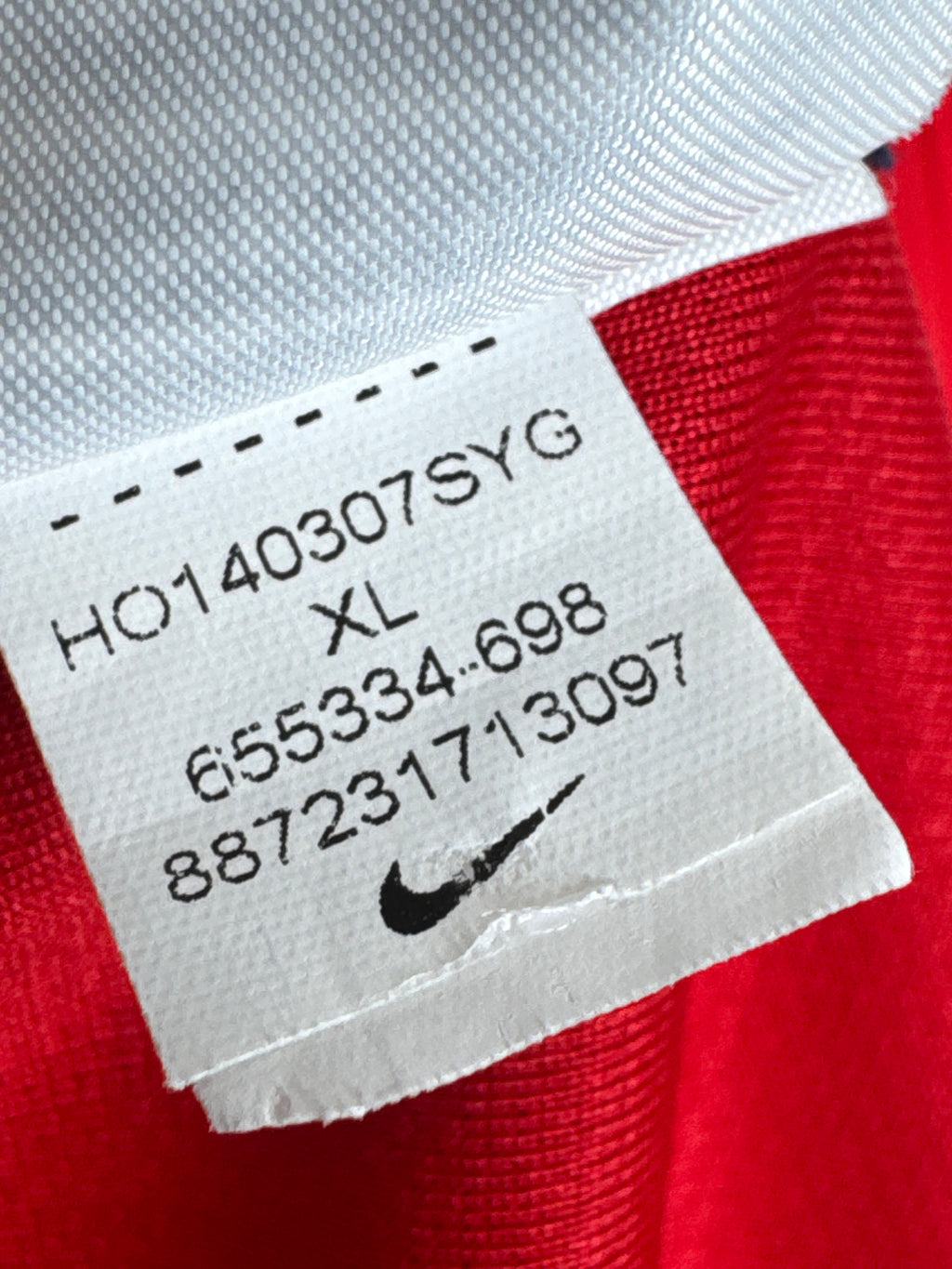 PSG FOOTBALL JERSEY 1997/1998 HOME - NGOTTY #4 (S)