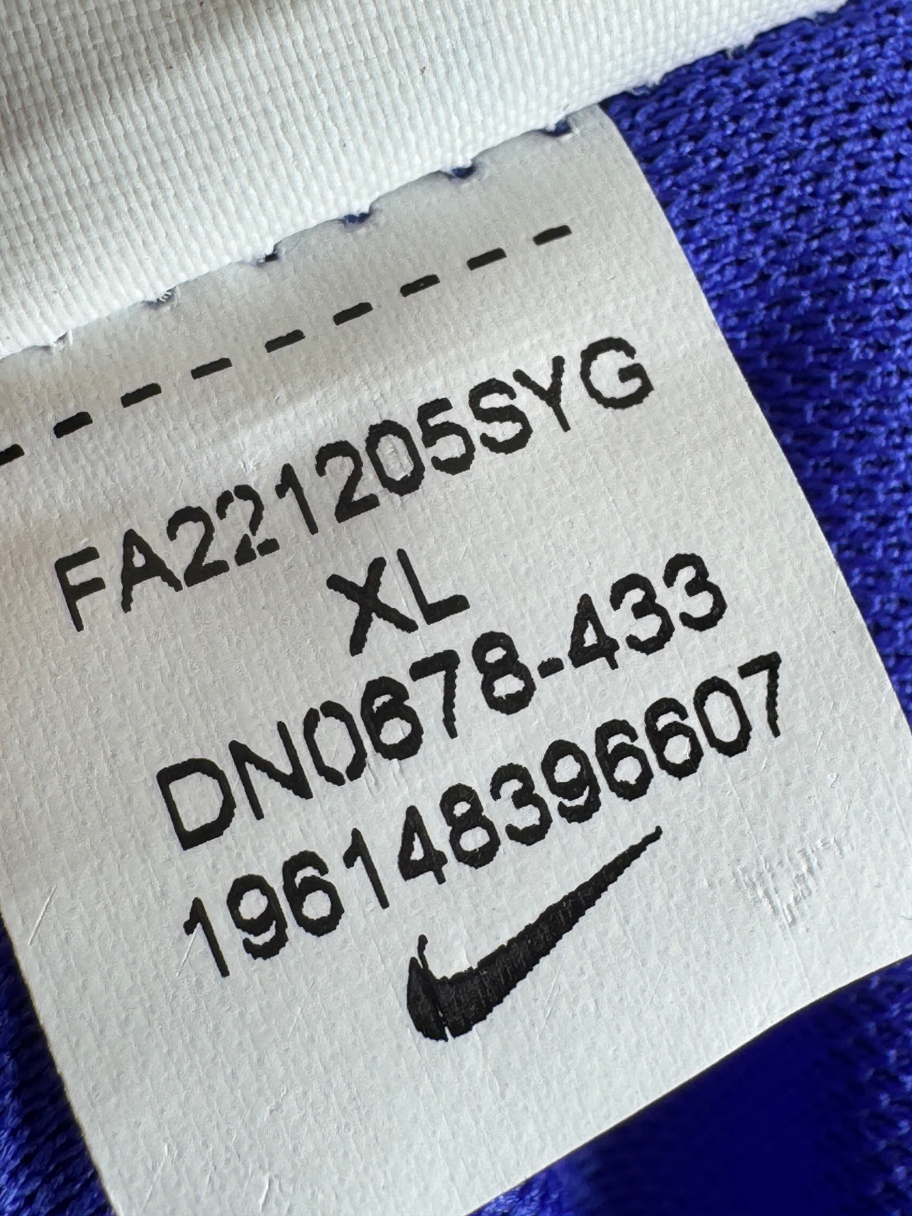 PSG FOOTBALL JERSEY 1997/1998 HOME - NGOTTY #4 (S)