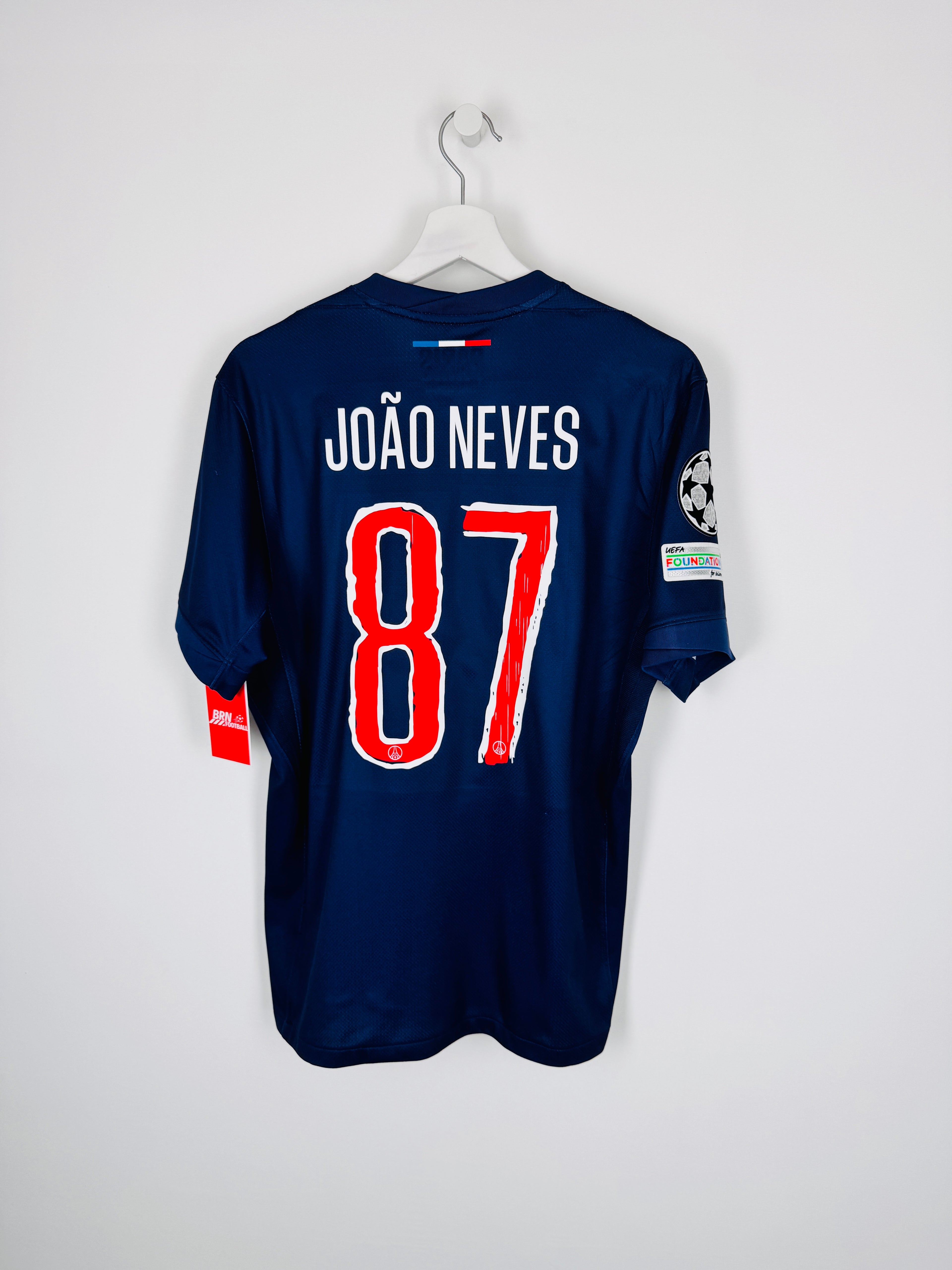 PSG FOOTBALL JERSEY 1997/1998 HOME - NGOTTY #4 (S)