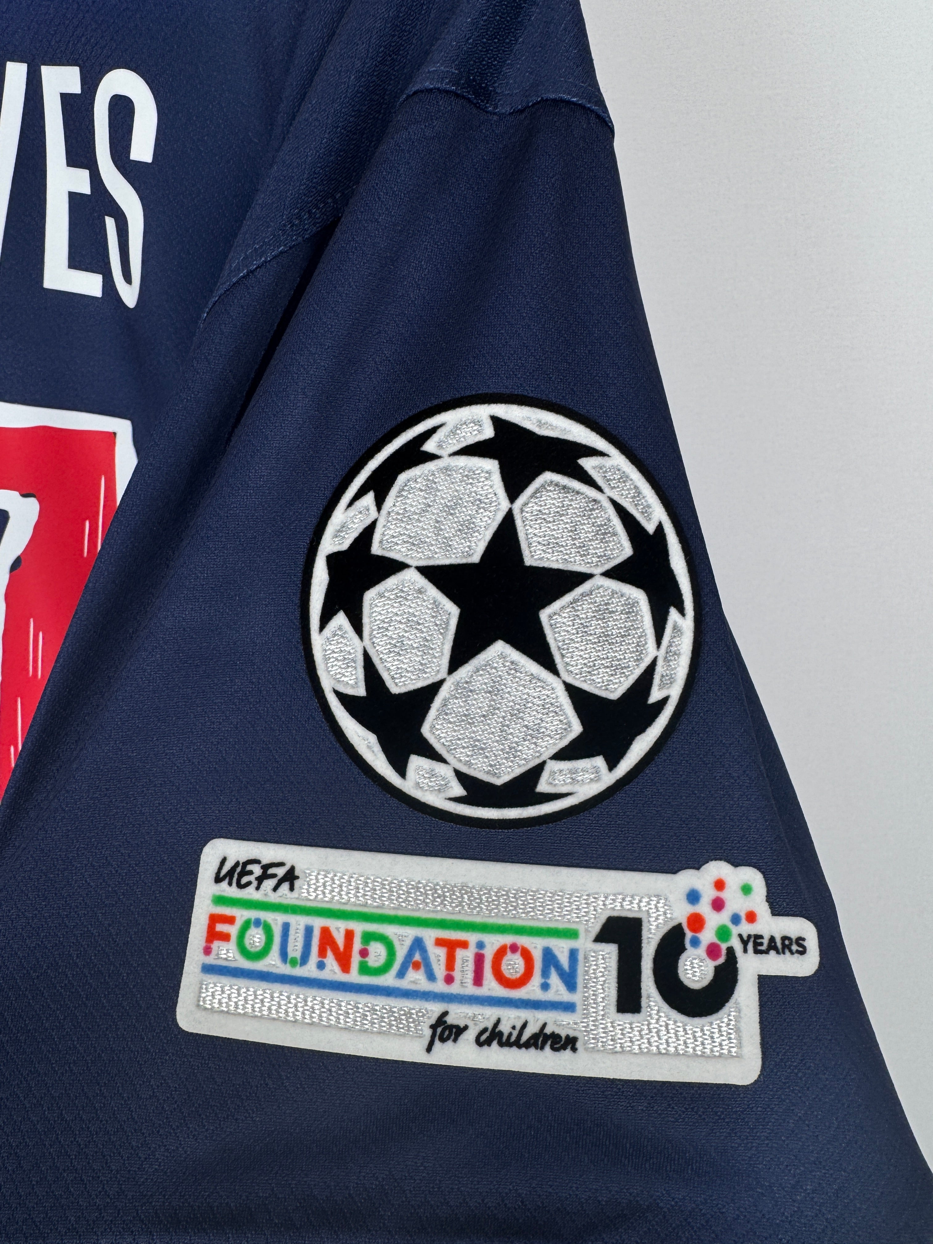 PSG FOOTBALL JERSEY 1997/1998 HOME - NGOTTY #4 (S)