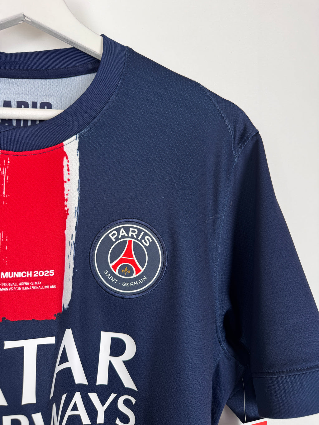 PSG FOOTBALL JERSEY 1997/1998 HOME - NGOTTY #4 (S)