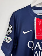 PSG FOOTBALL JERSEY 1997/1998 HOME - NGOTTY #4 (S)