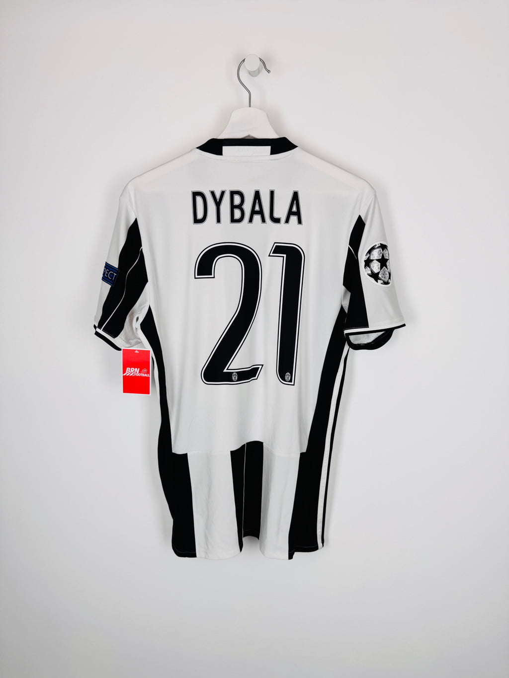 PSG FOOTBALL JERSEY 1997/1998 HOME - NGOTTY #4 (S)