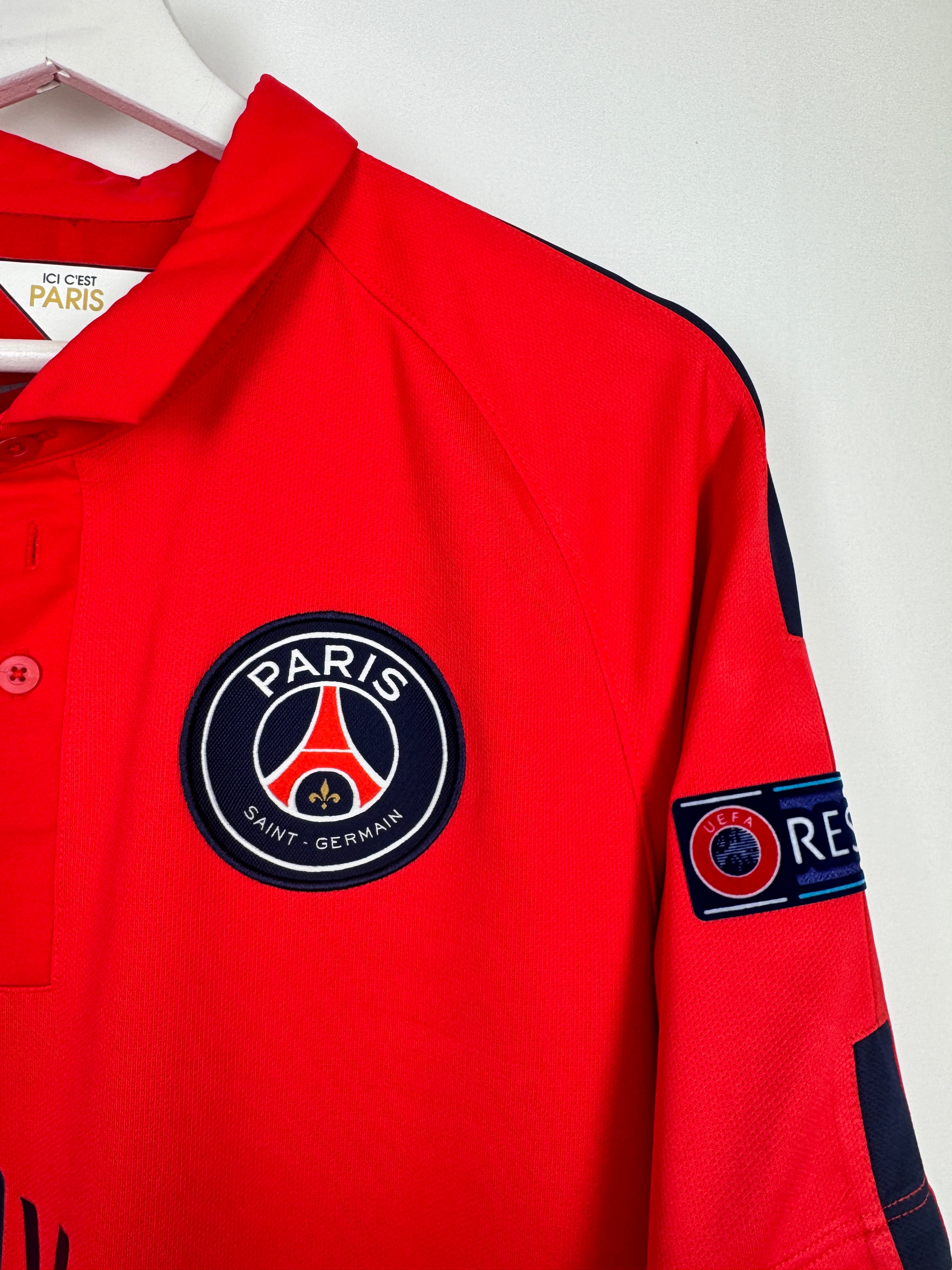 PSG FOOTBALL JERSEY 1997/1998 HOME - NGOTTY #4 (S)