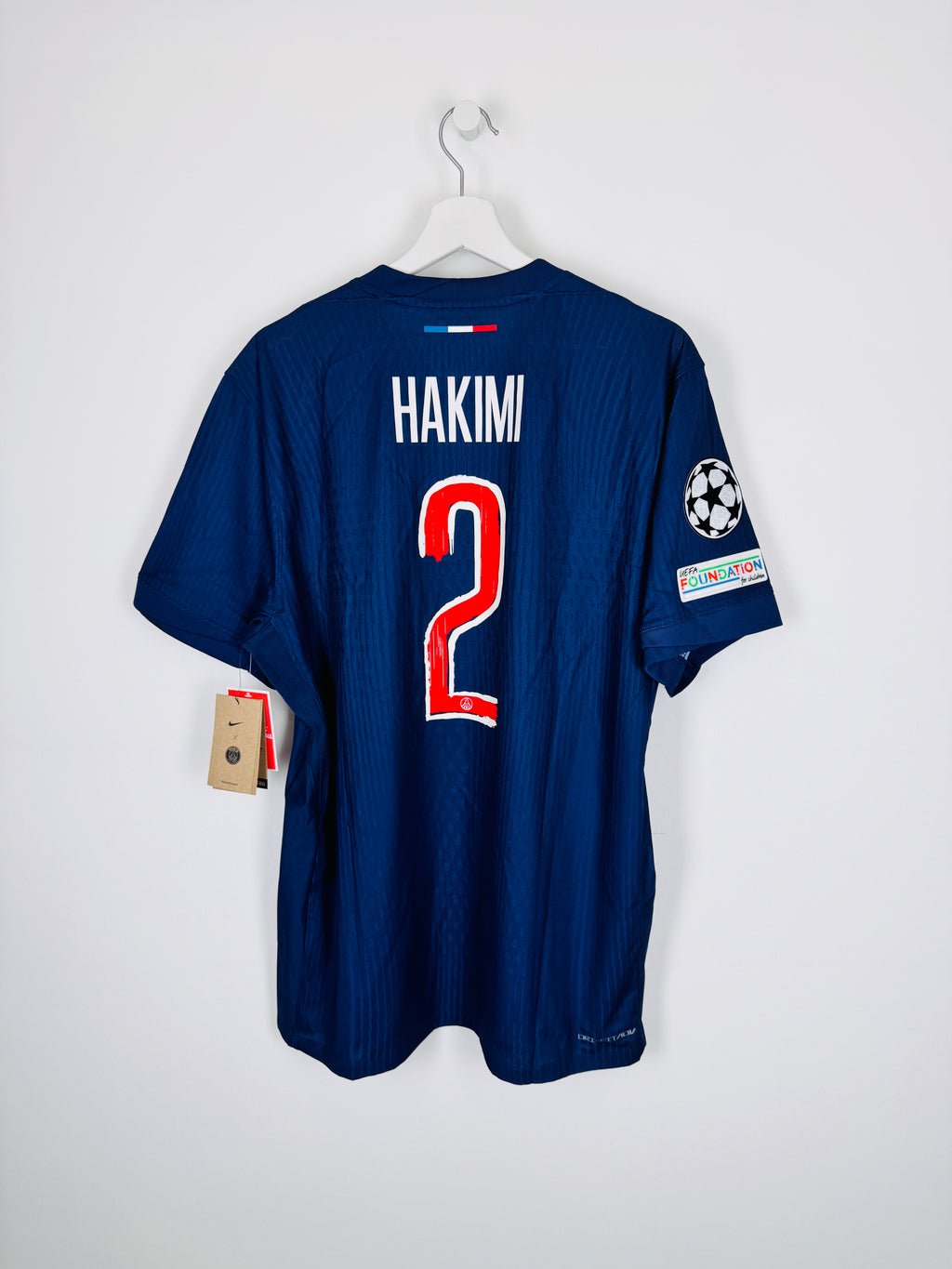 PSG FOOTBALL JERSEY 1997/1998 HOME - NGOTTY #4 (S)