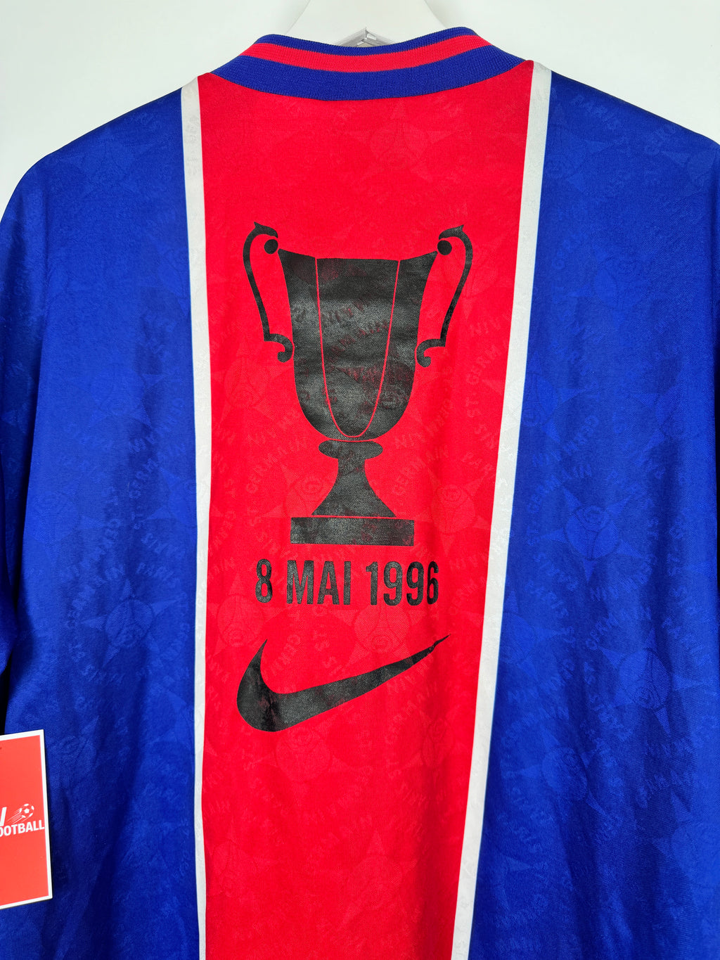 MAILLOT DE FOOTBALL PSG 1996 OPEL DOMICILE - 8 MAI 1996 (XL)