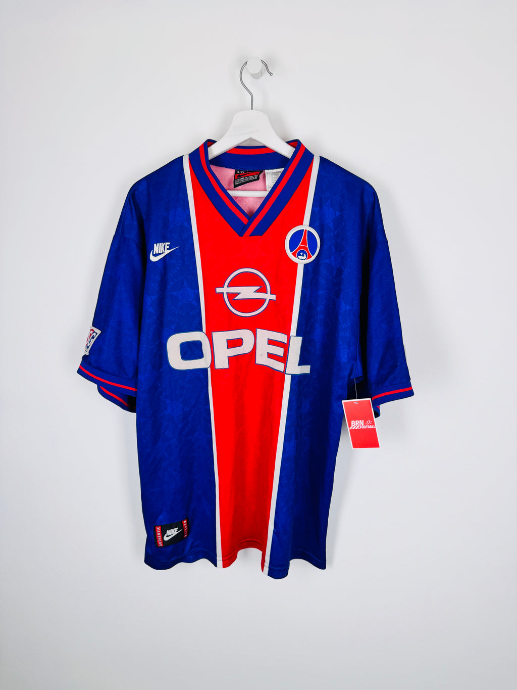 MAILLOT DE FOOTBALL PSG 1996 OPEL DOMICILE - 8 MAI 1996 (XL)