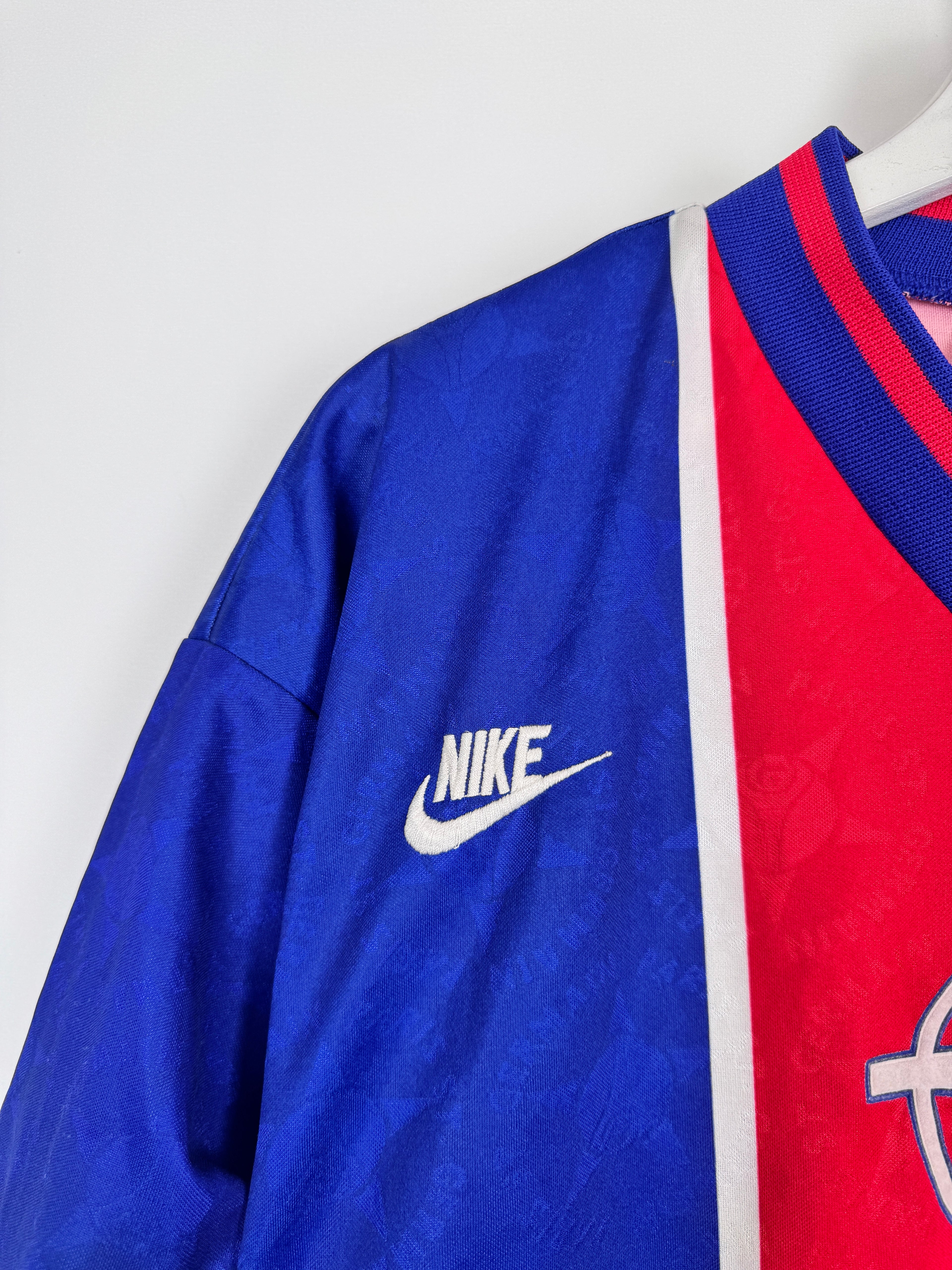 MAILLOT DE FOOTBALL PSG 1996 OPEL DOMICILE - 8 MAI 1996 (XL)