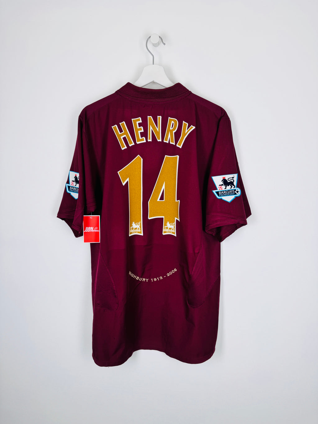 PSG FOOTBALL JERSEY 1997/1998 HOME - NGOTTY #4 (S)