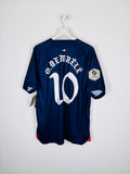 PSG FOOTBALL JERSEY 1997/1998 HOME - NGOTTY #4 (S)