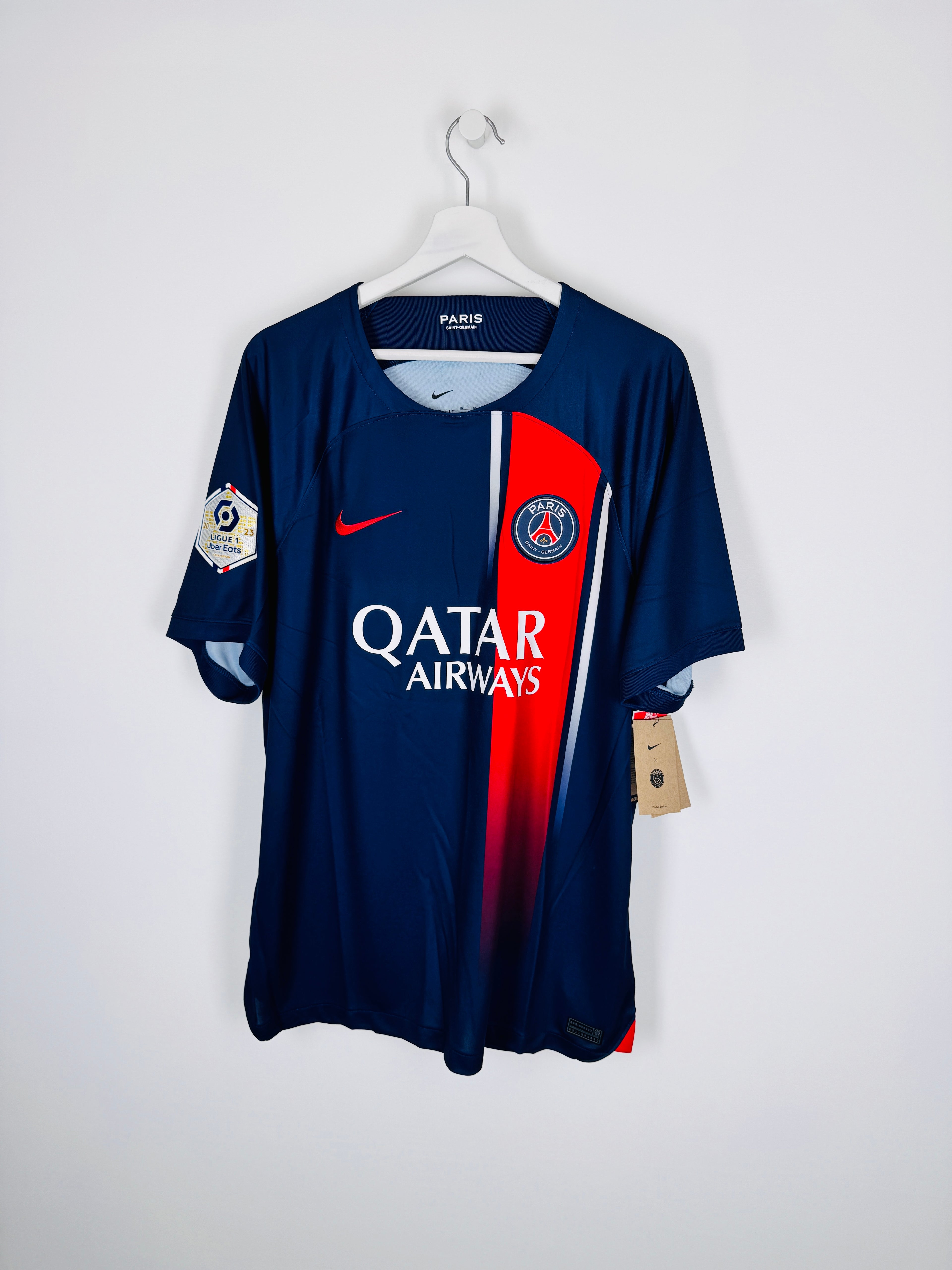 PSG FOOTBALL JERSEY 1997/1998 HOME - NGOTTY #4 (S)
