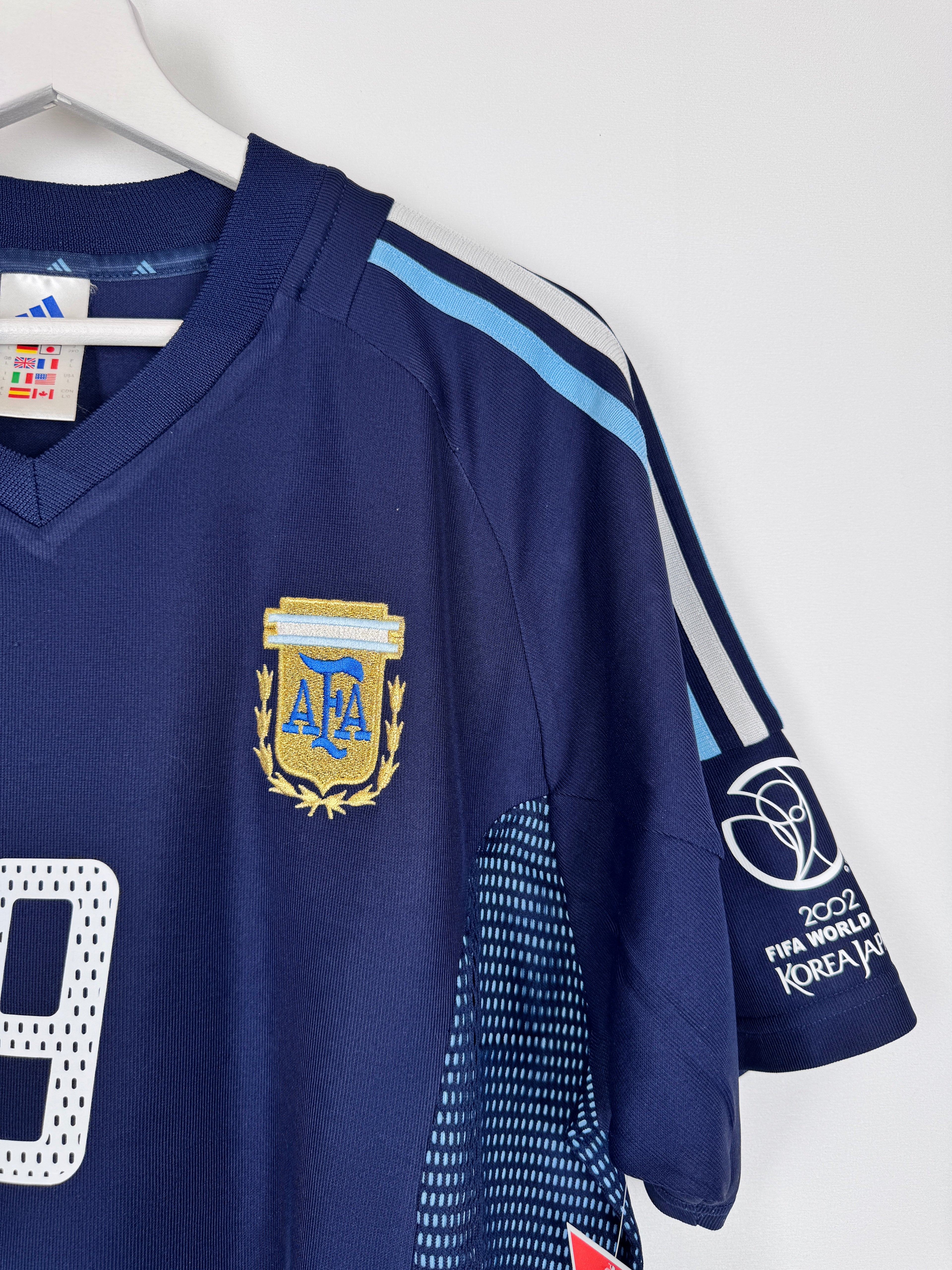 PSG FOOTBALL JERSEY 1997/1998 HOME - NGOTTY #4 (S)
