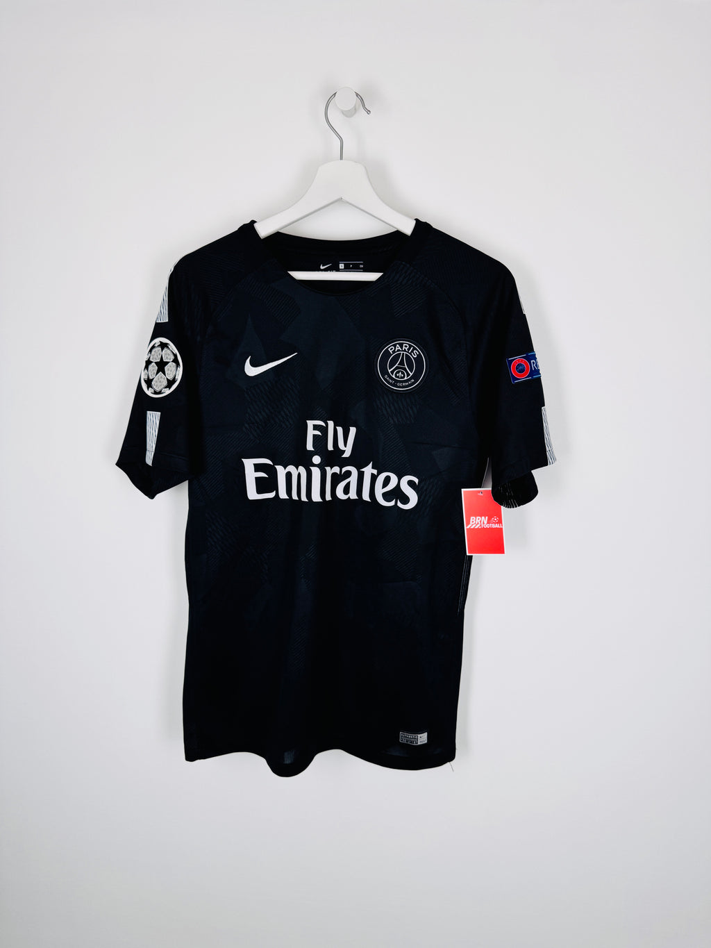 PSG FOOTBALL JERSEY 1997/1998 HOME - NGOTTY #4 (S)
