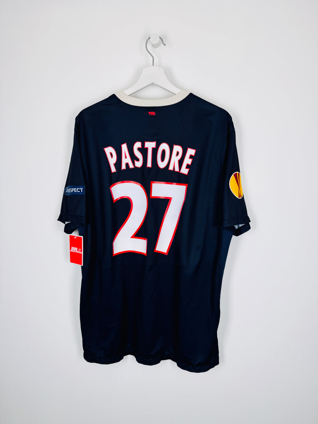 PSG FOOTBALL JERSEY 1997/1998 HOME - NGOTTY #4 (S)