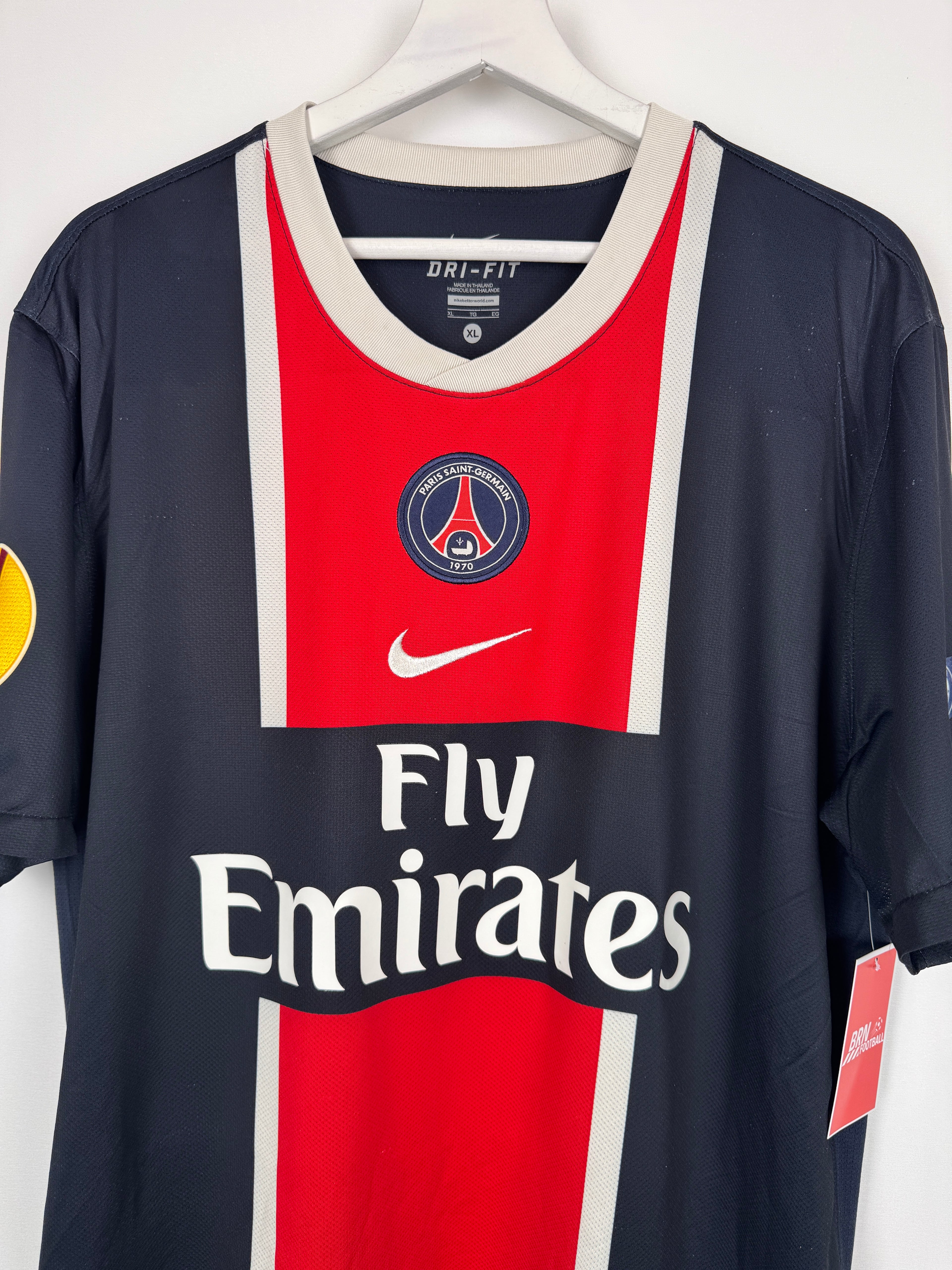 PSG FOOTBALL JERSEY 1997/1998 HOME - NGOTTY #4 (S)
